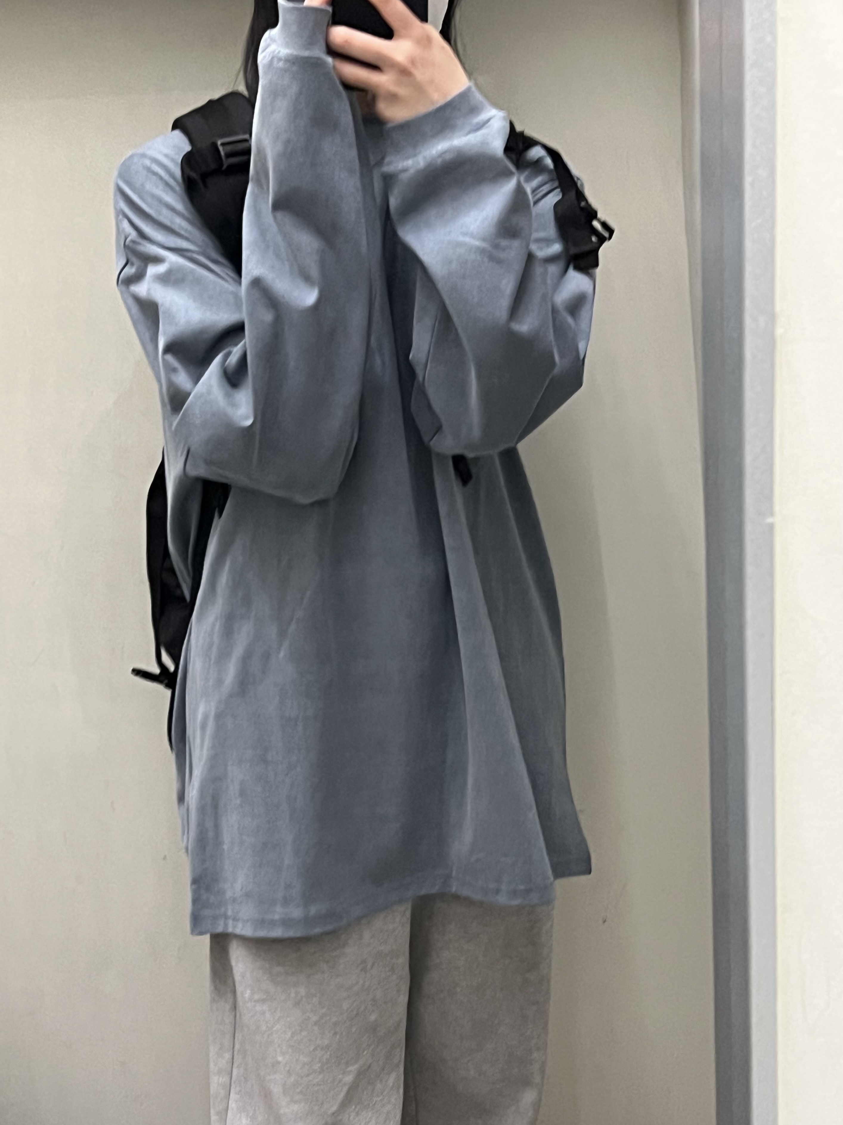 Xlim Ep.3 01 Sleeve Blue 착용 스타일 - 1