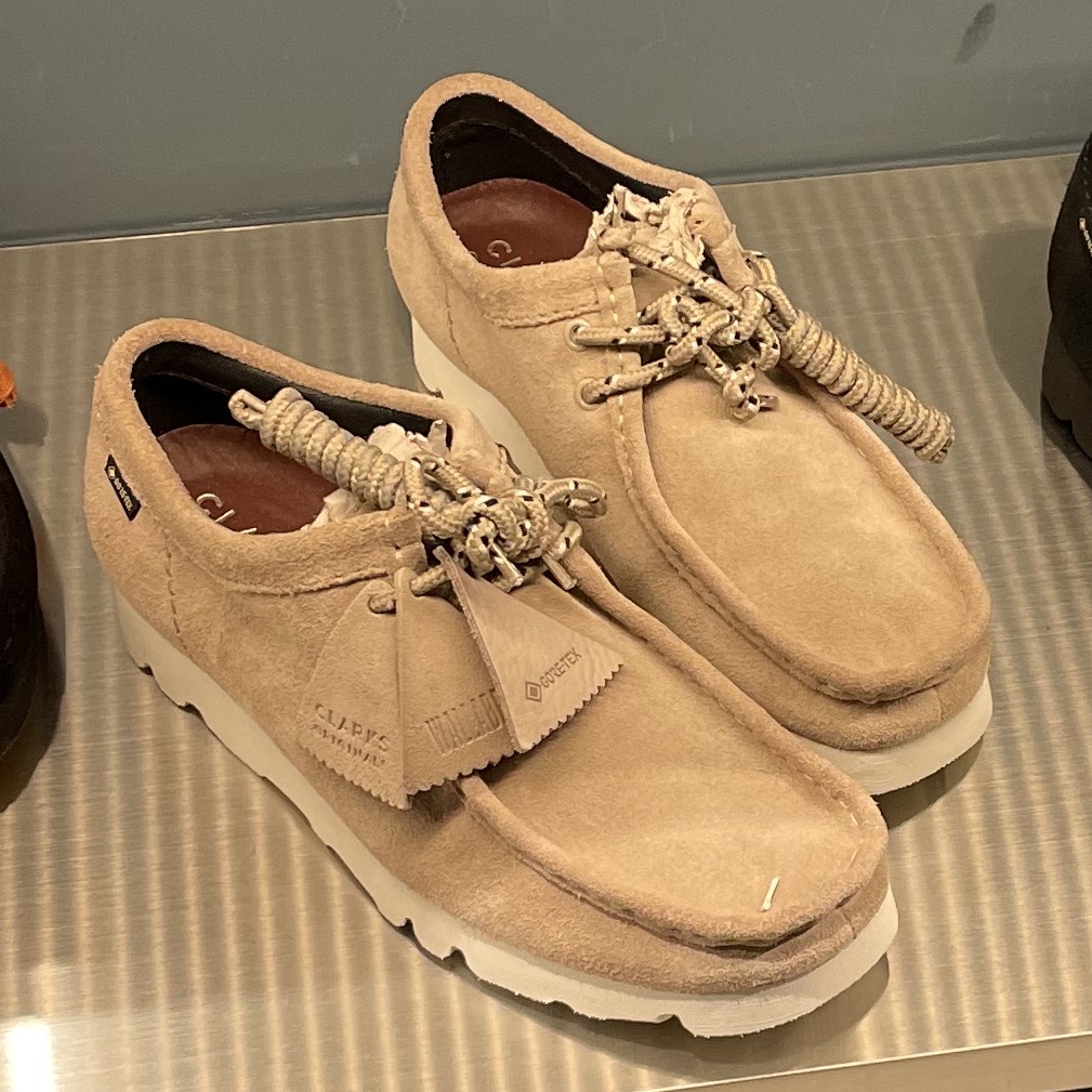 (W) Clarks Wallabee Maple Suede 착용 스타일