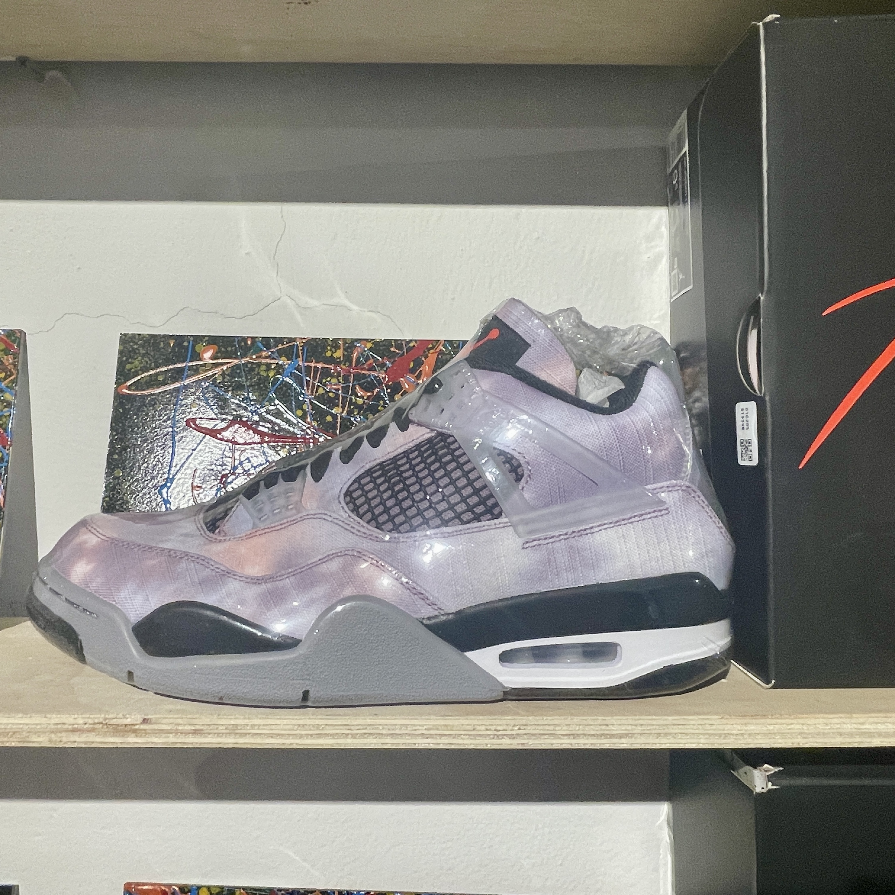 Jordan 4 Retro SE Amethyst Wave 착용 스타일 - 1