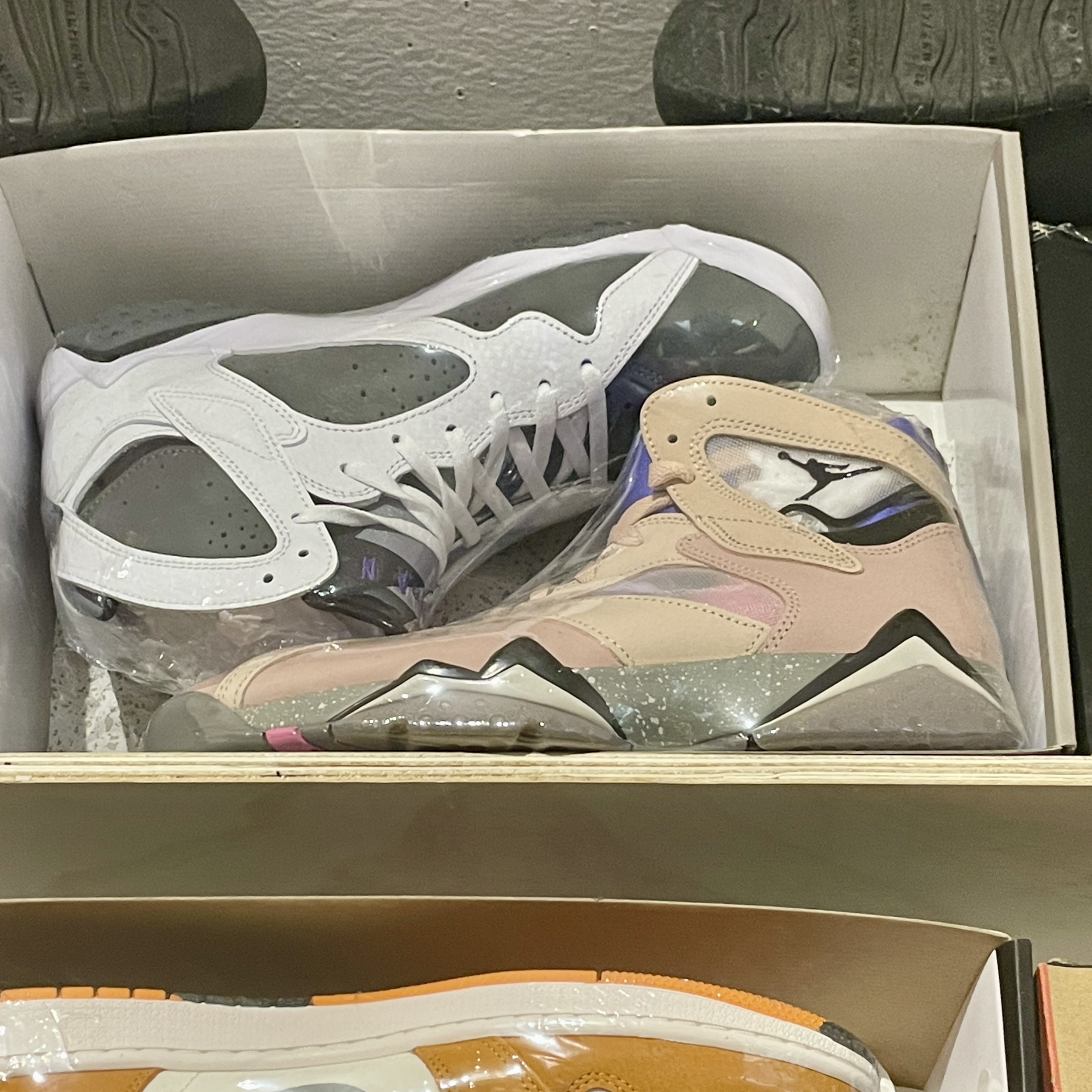 Jordan 7 Retro SE Sapphire 착용 스타일 - 1