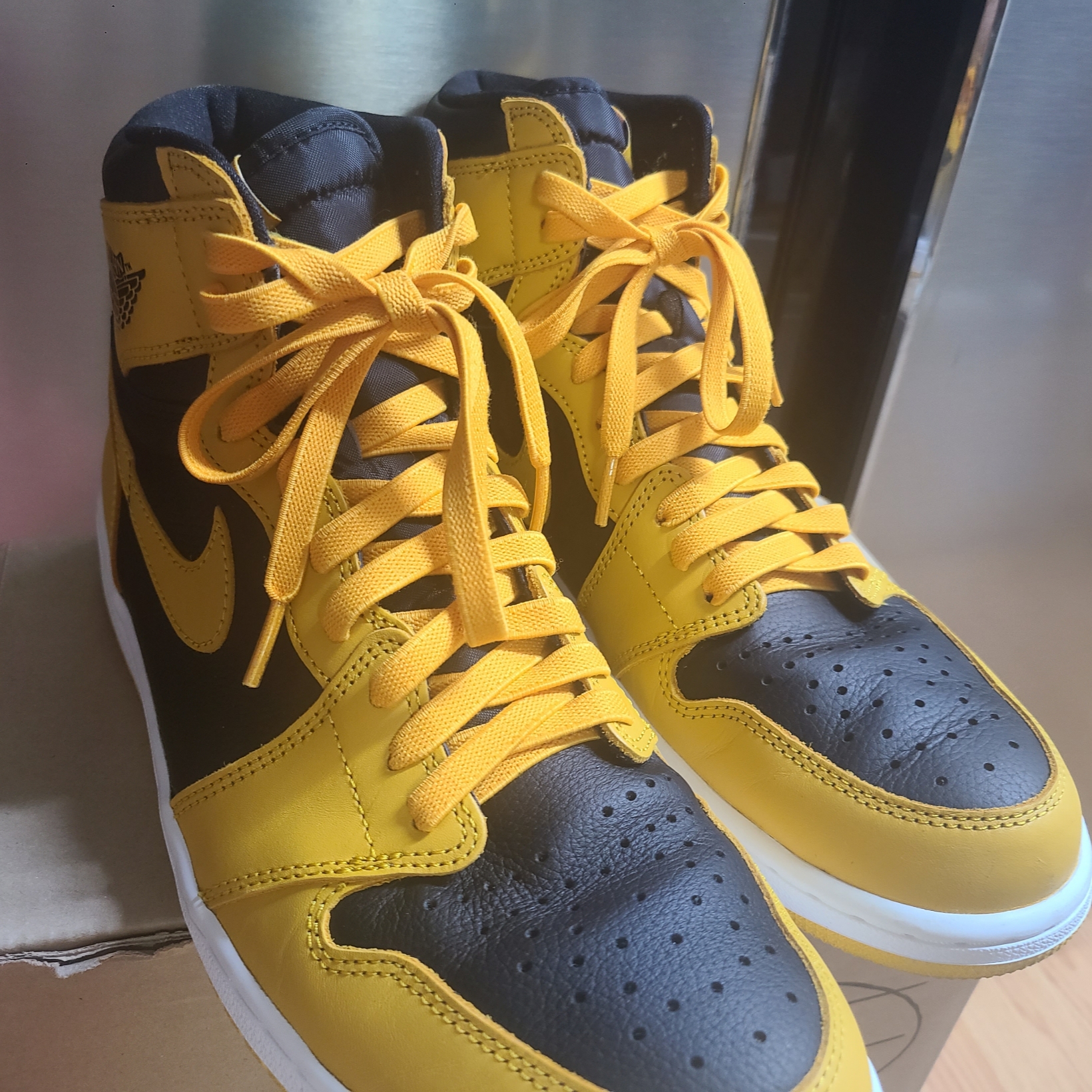 Jordan 1 Retro High OG Pollen 착용 스타일