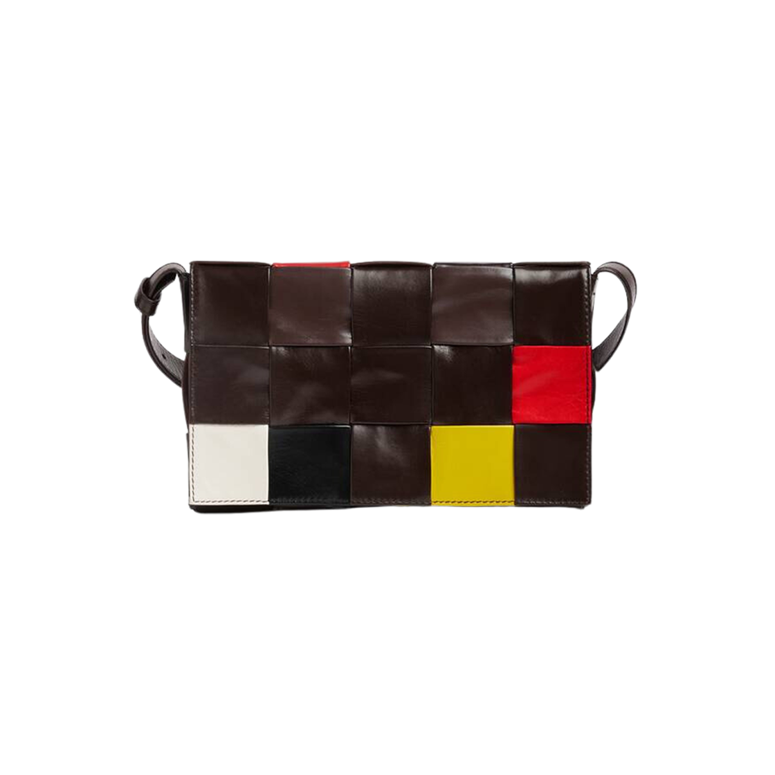 Bottega Veneta Cassette Fondant Bitter Chocolate Redstone Bone Pollen Black 상세 이미지 1