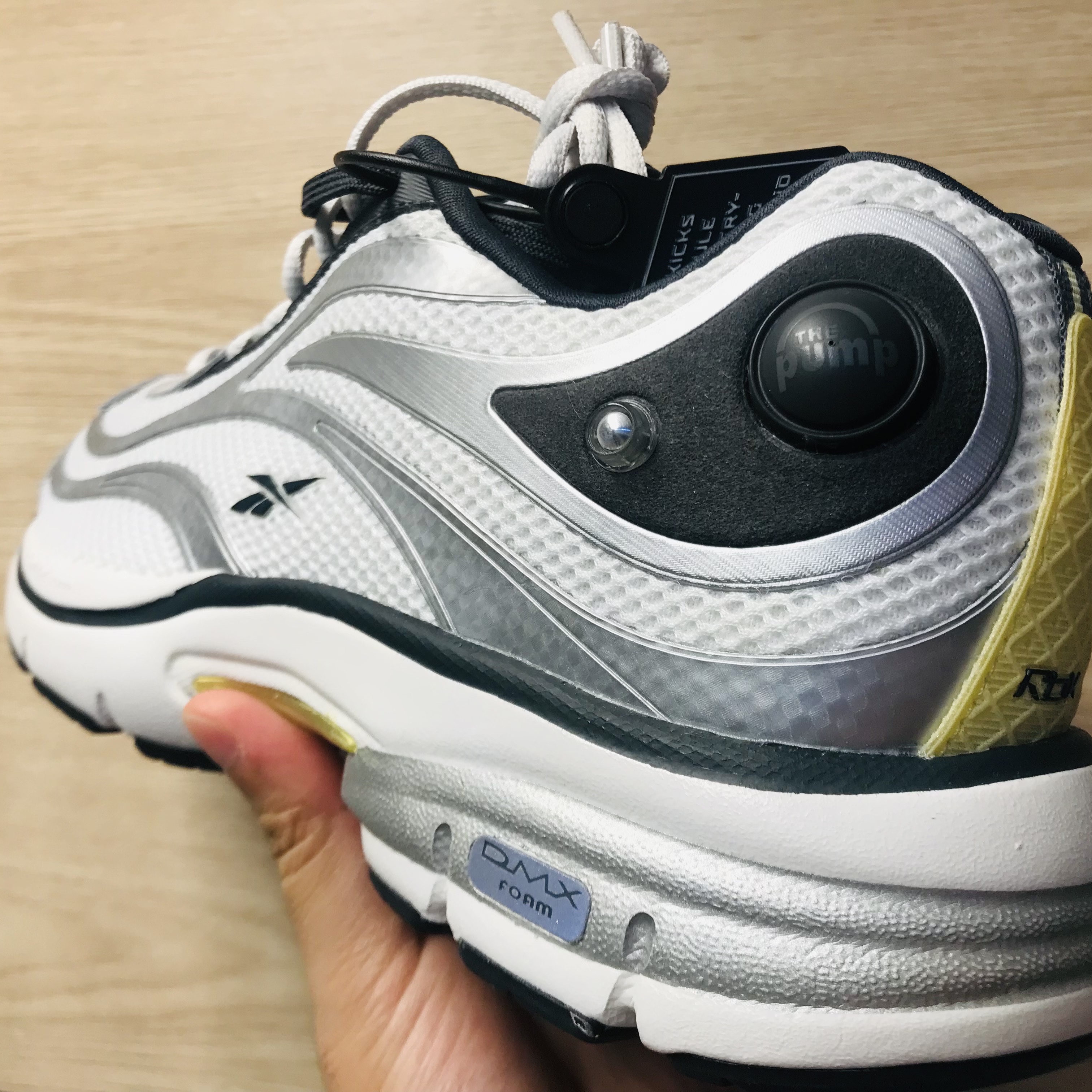 Reebok x Liful Premier Pump Paris Grey 착용 스타일 - 2