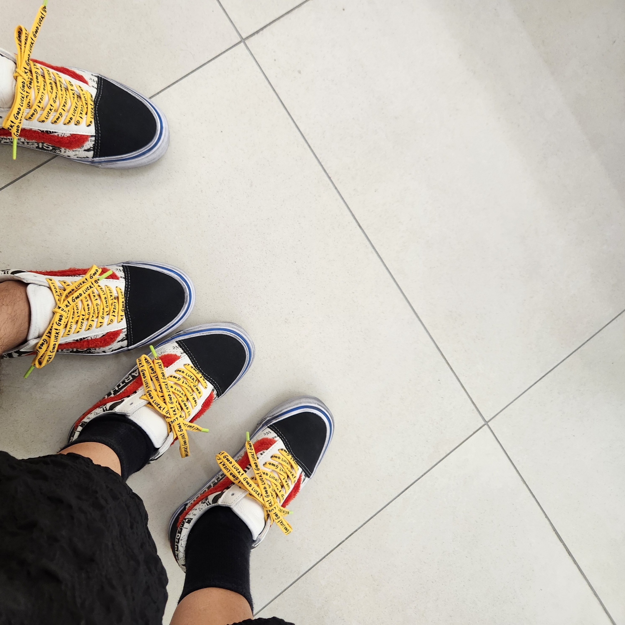 Vans Vault x Gallery Dept. OG Old Skool LX 착용 스타일