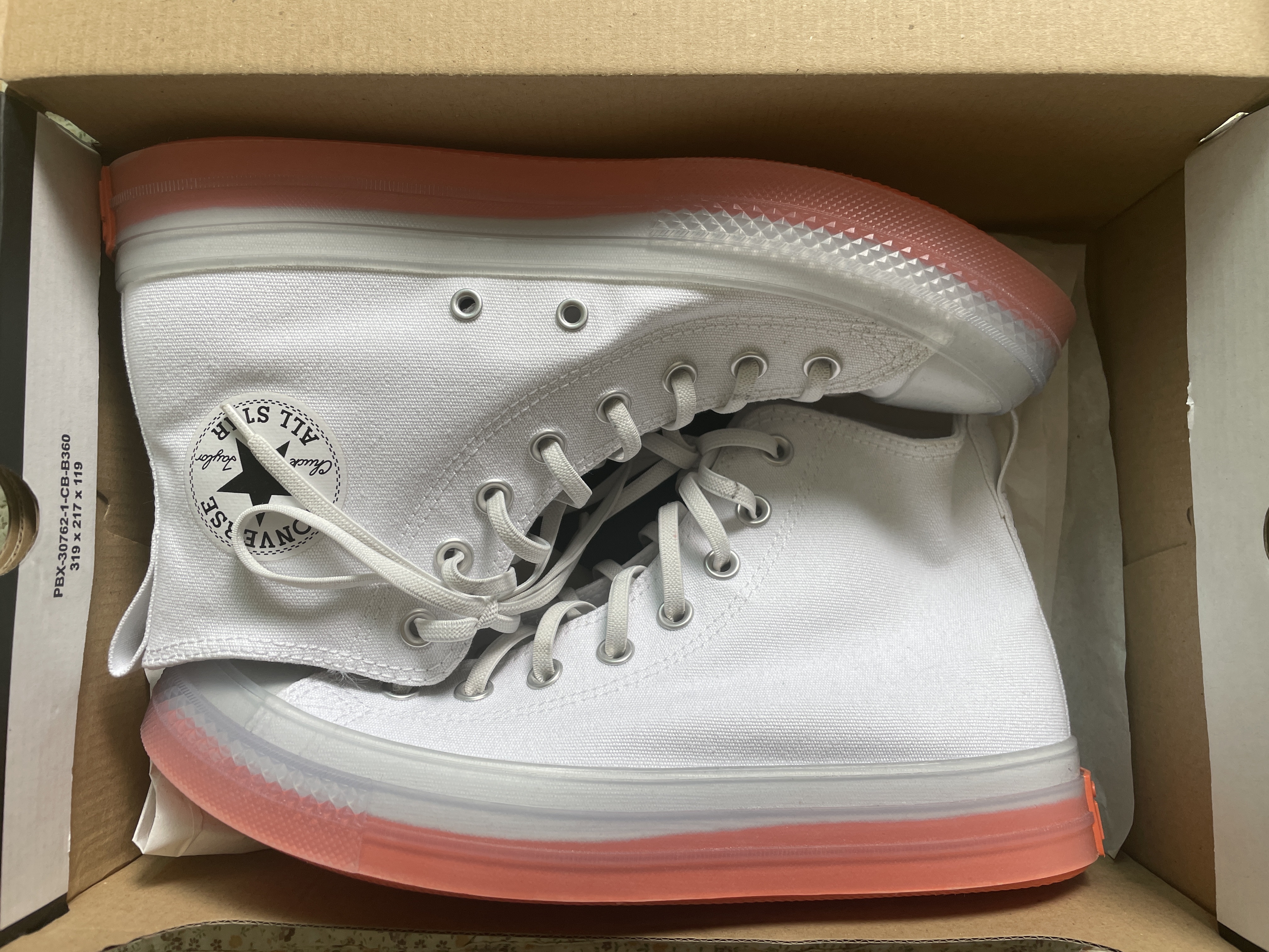Converse Chuck Taylor All Star CX High White 착용 스타일