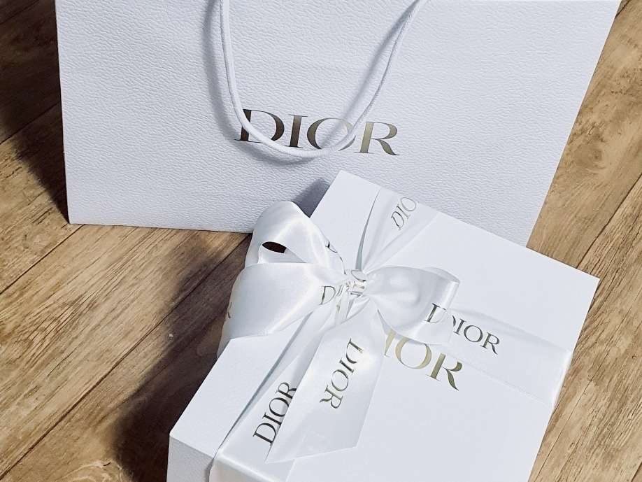 Dior 30 Montaigne Chain Bag Blue Dior Oblique Jacquard 착용 스타일 - 2