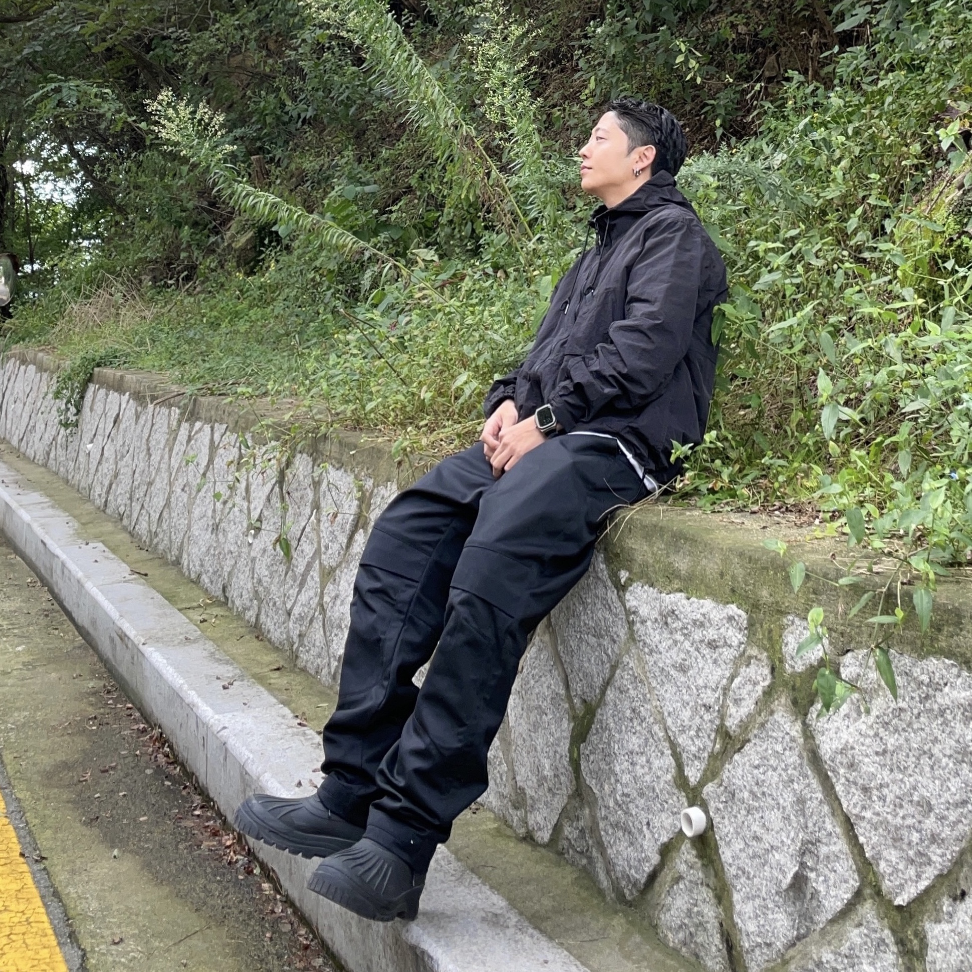 Axel Arigato Cryo Combat Boots Black 착용 스타일