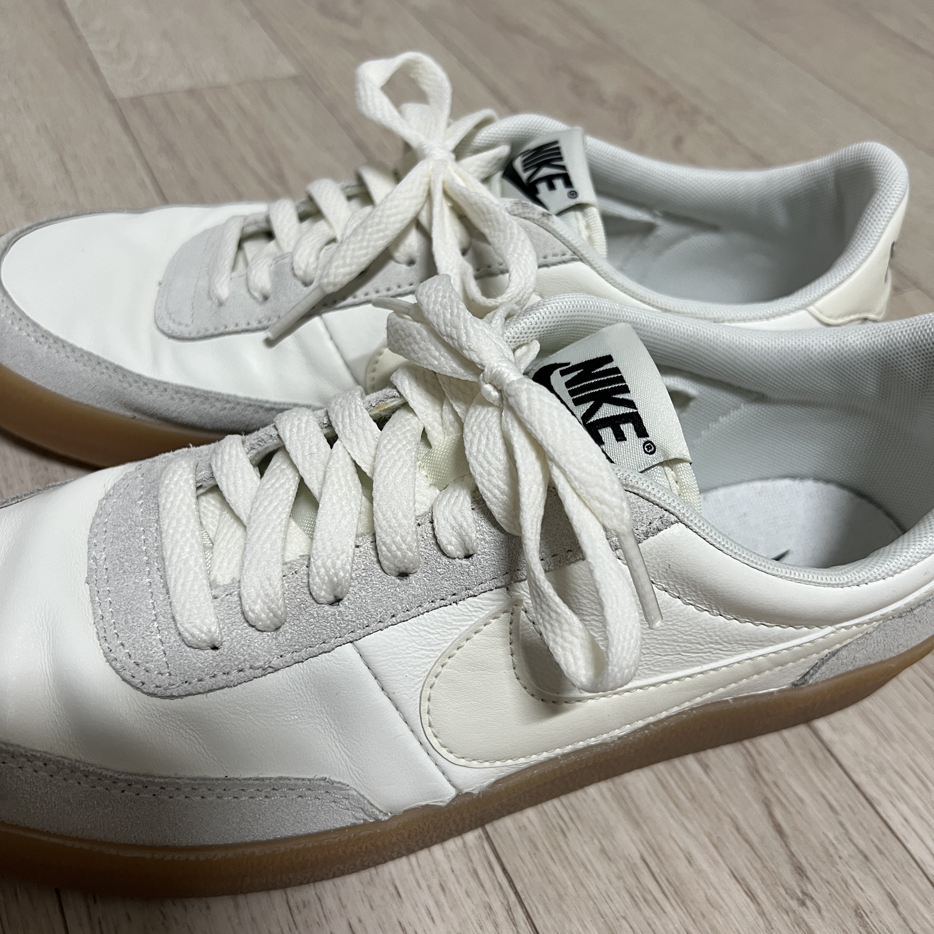 Nike Killshot 2 Leather Sail Gum 착용 스타일 - 2