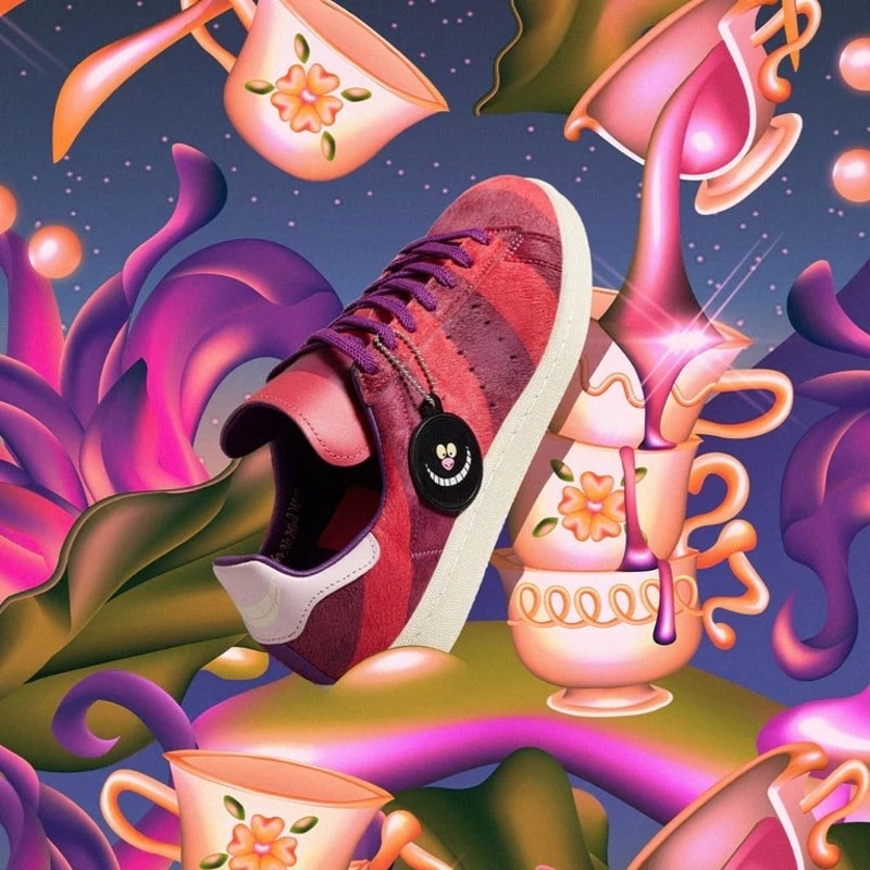 Adidas x Disney Campus 80s Cheshire Cat 착용 스타일