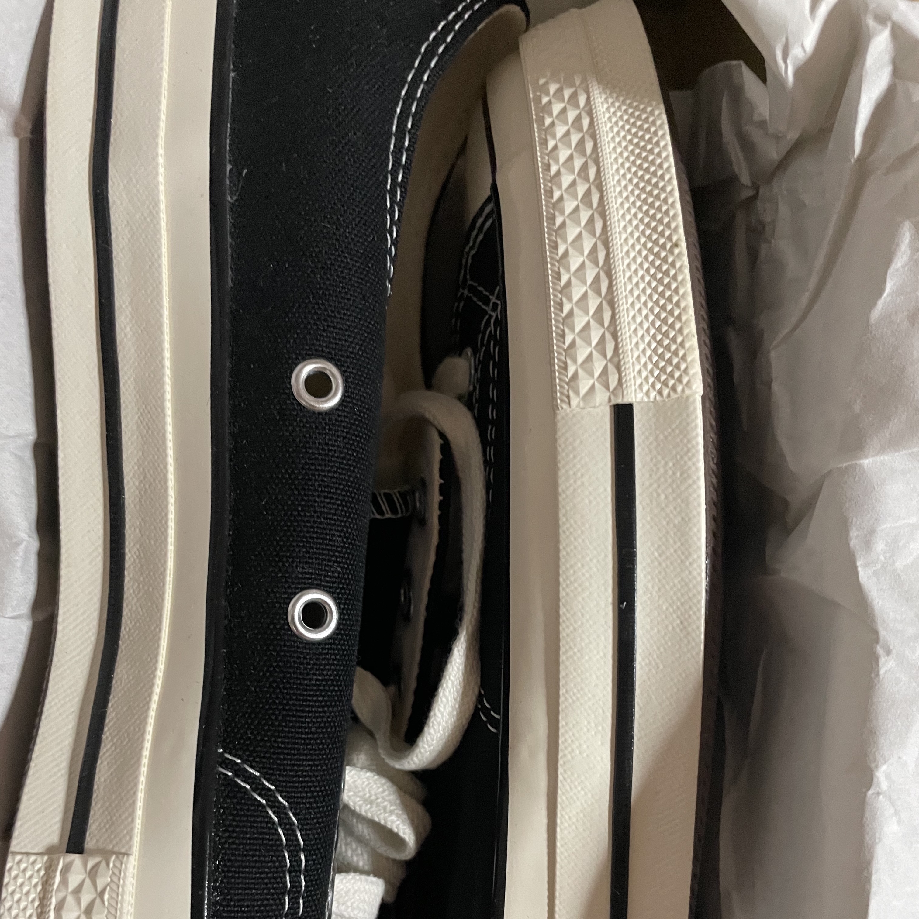 Converse Chuck 70 Ox Black - Standard 착용 스타일