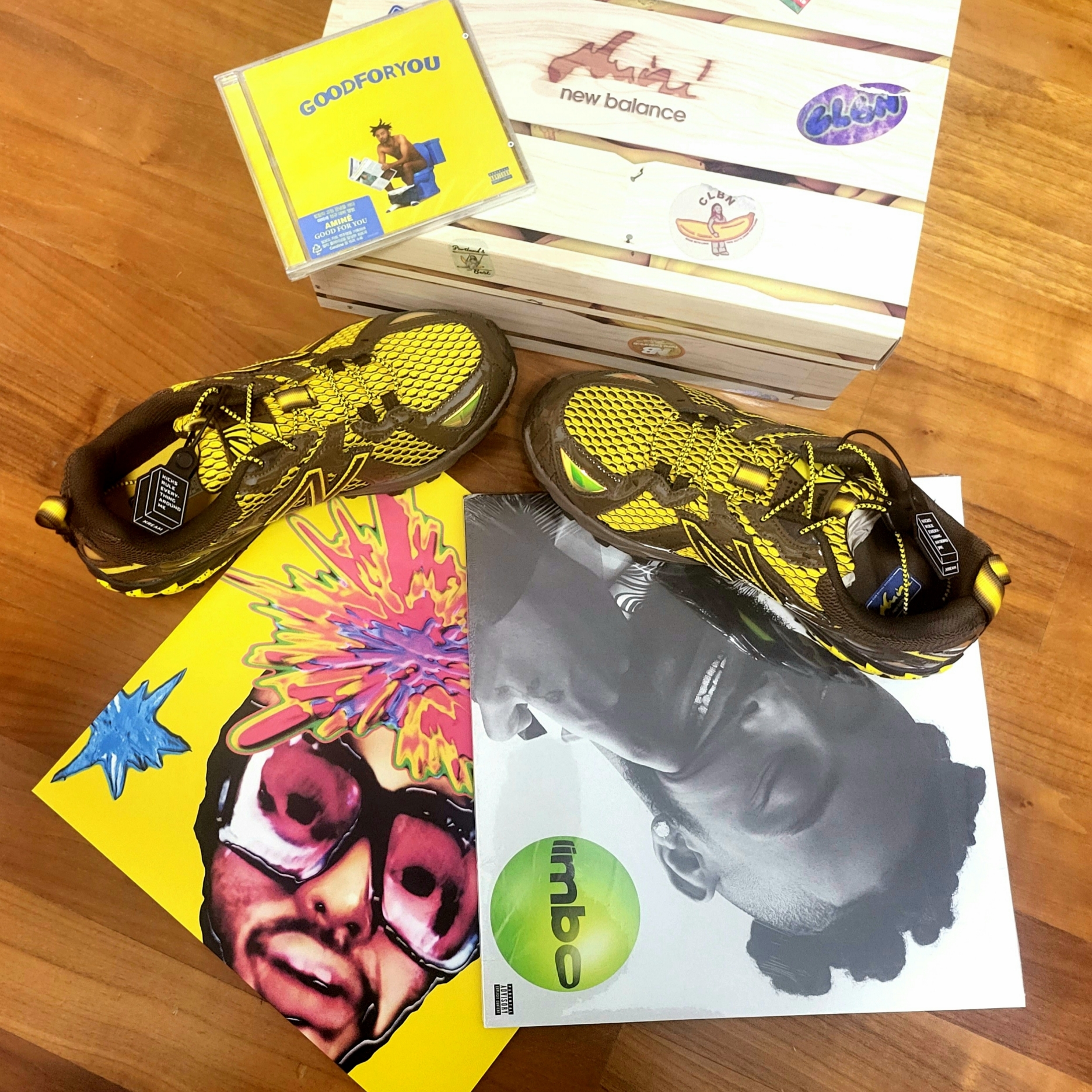 New Balance x Amine ML610T The Mooz - D Standard 착용 스타일