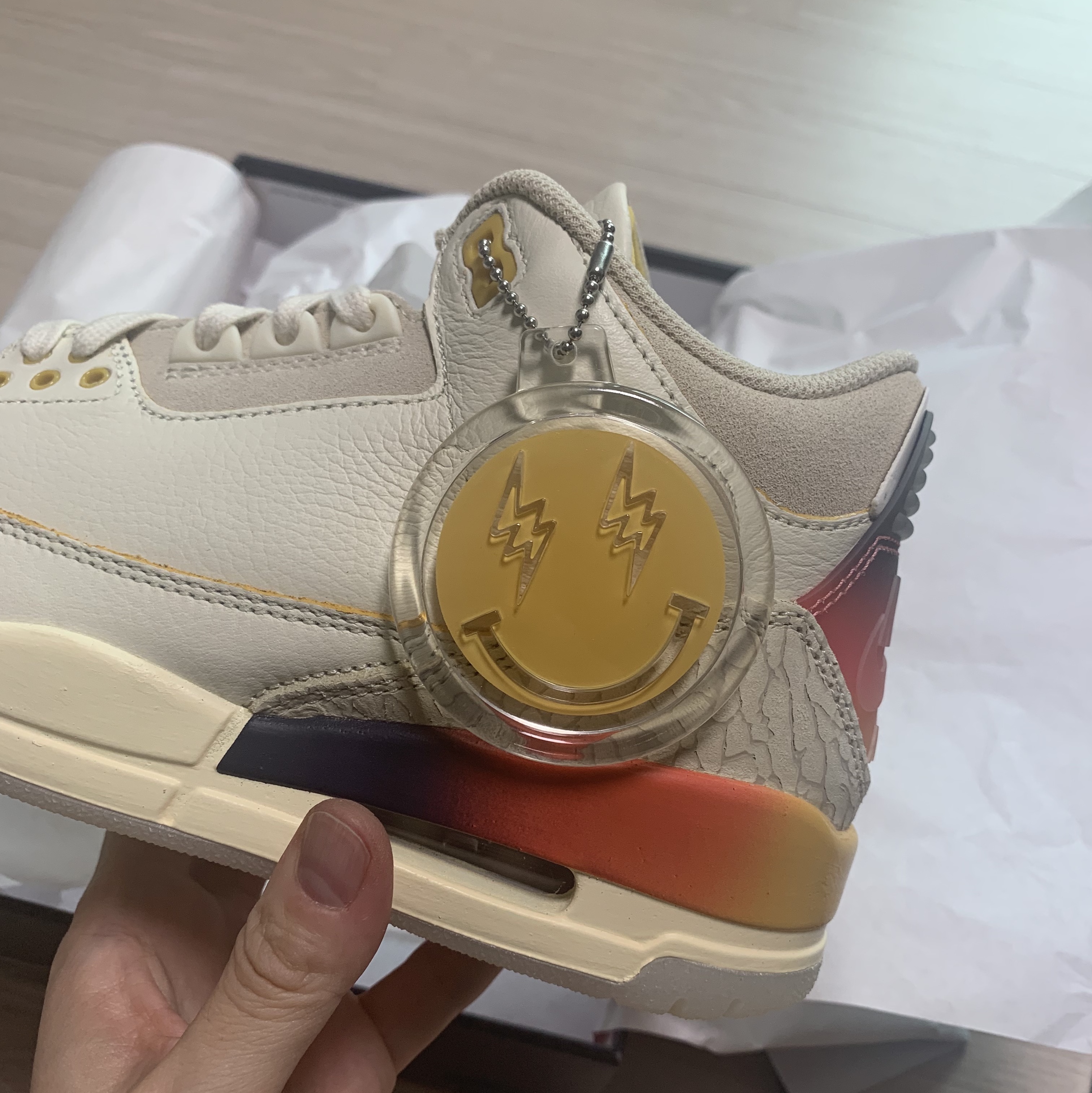 Jordan 3 x J Balvin Retro SP Sunset 착용 스타일 - 2