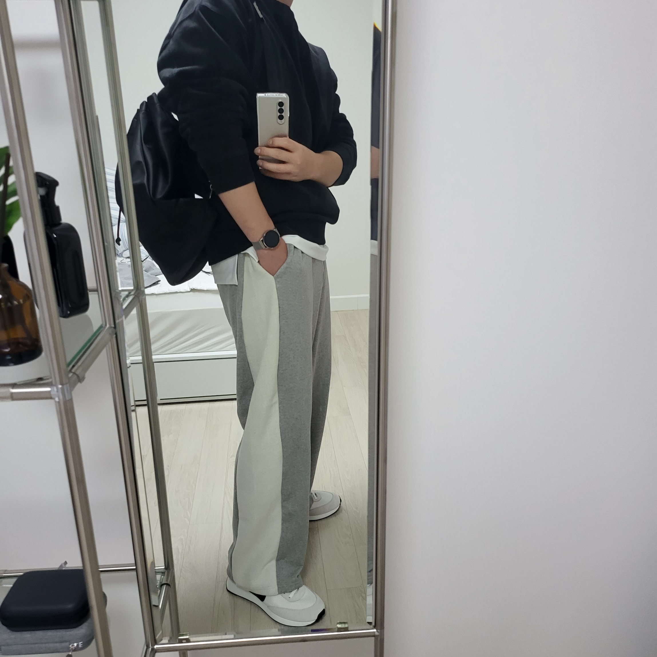 Nike Air Tailwind 79 White Phantom Black 착용 스타일