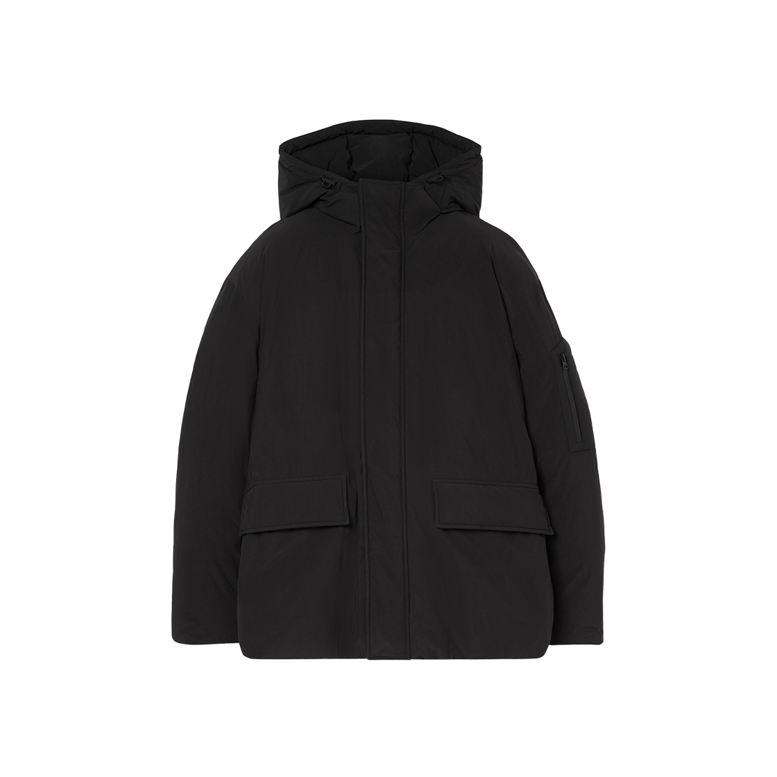 Burberry EKD Down Jacket Black 상세 이미지 1