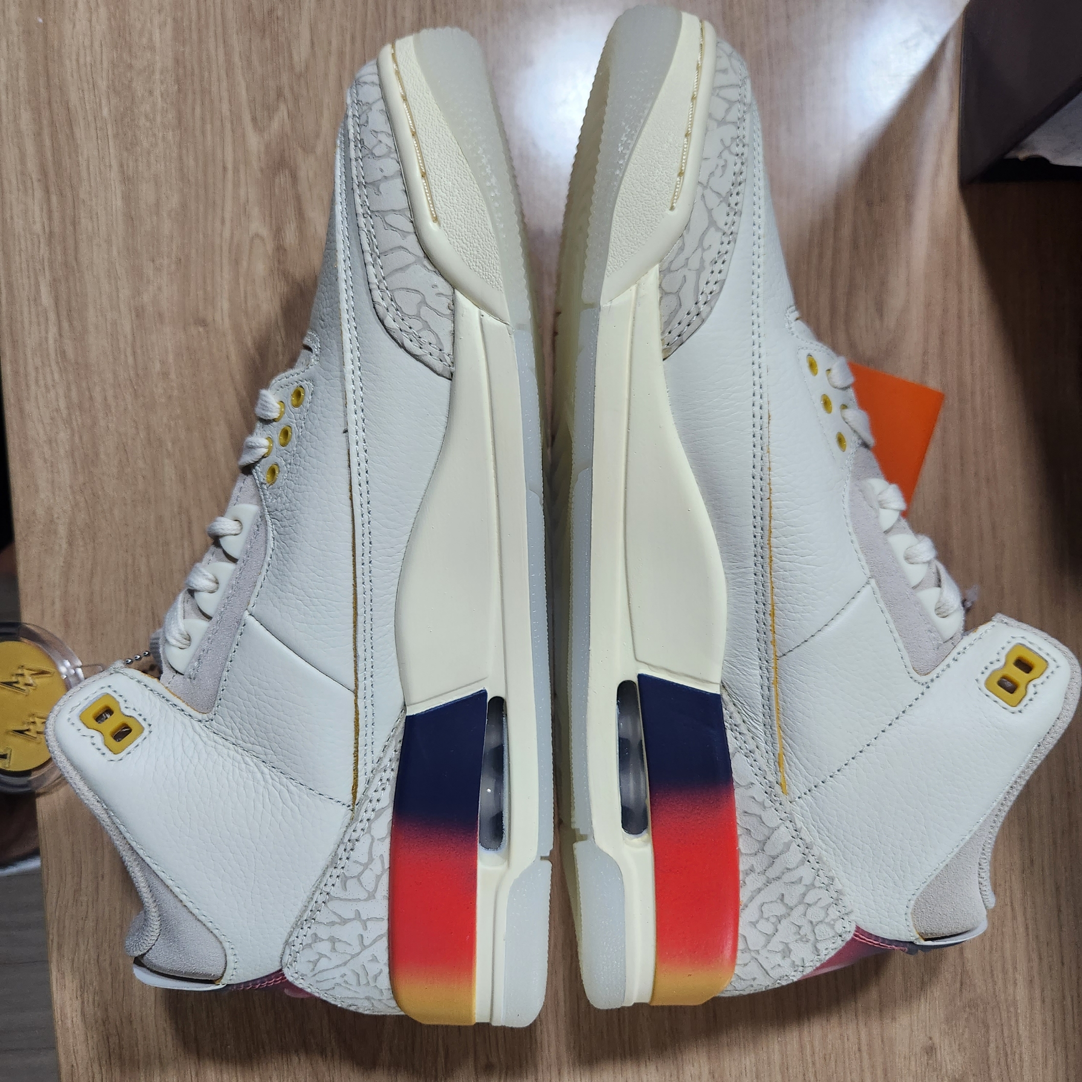 Jordan 3 x J Balvin Retro SP Sunset 착용 스타일 - 4