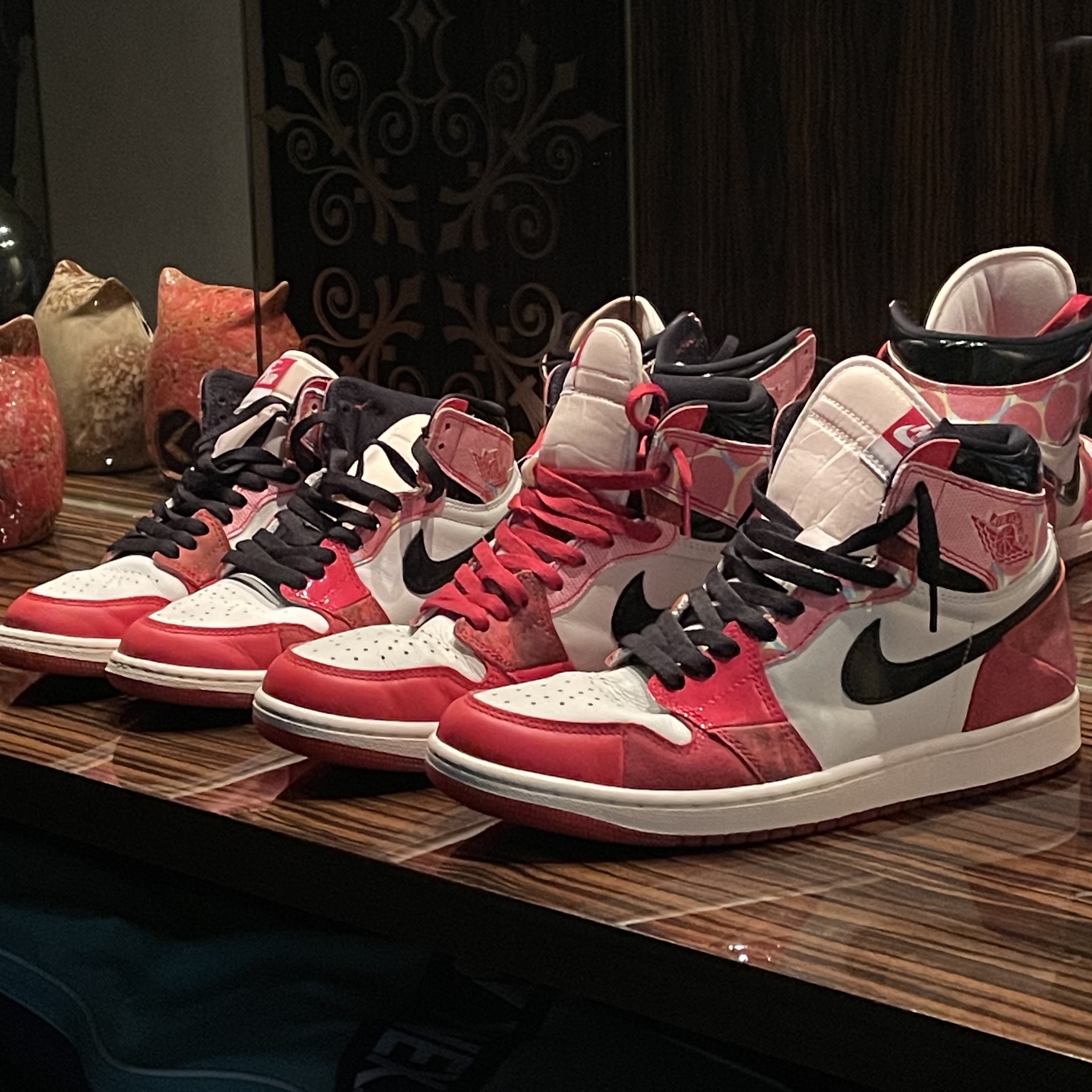 Jordan 1 Retro High Spider-Man Next Chapter, (GS) Jordan 1 Retro High Spider-Man Next Chapter 착용 스타일