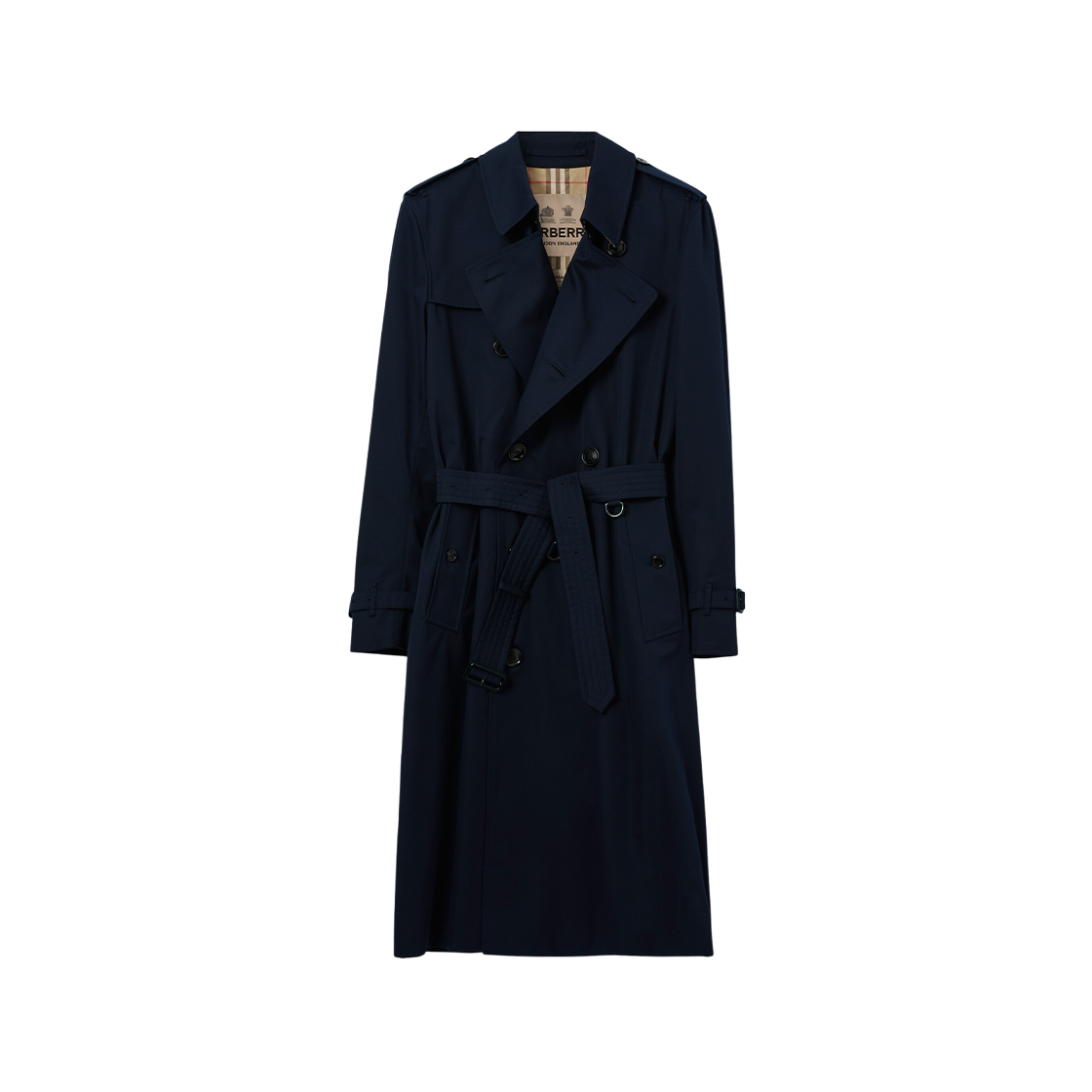 Burberry Kensington Heritage Trench Coat Coal Blue 상세 이미지 1