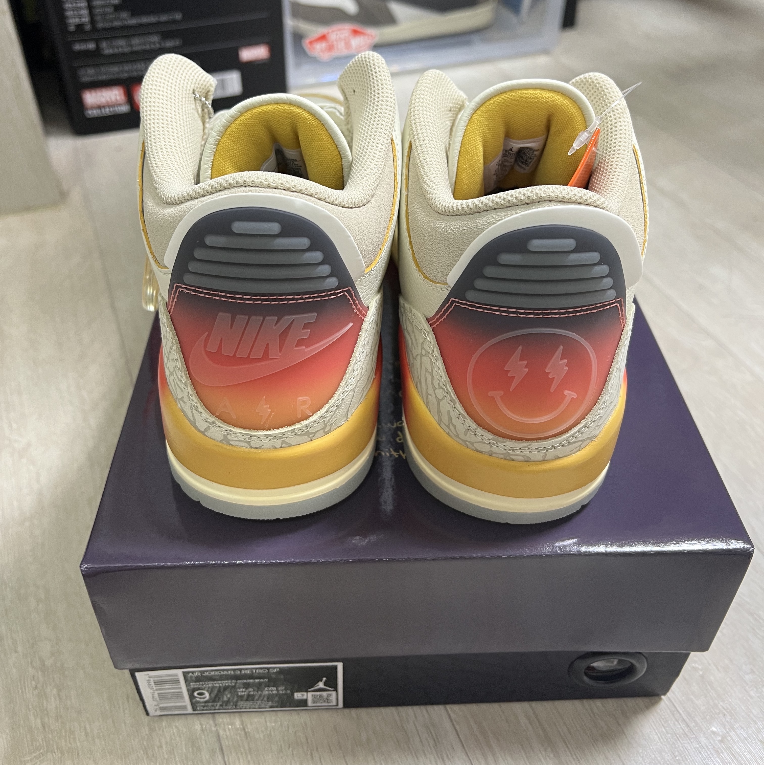 Jordan 3 x J Balvin Retro SP Sunset 착용 스타일 - 3