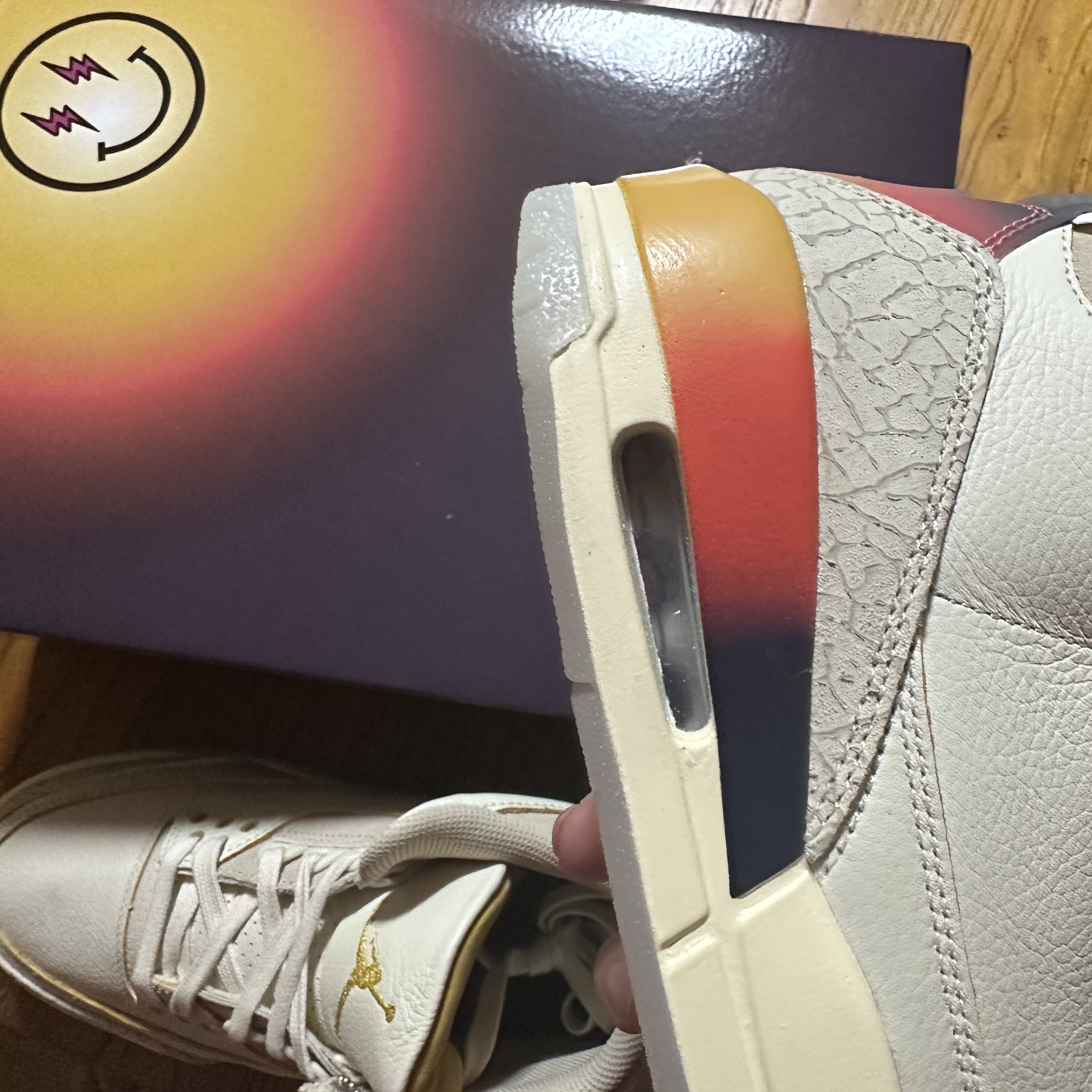 Jordan 3 x J Balvin Retro SP Sunset 착용 스타일