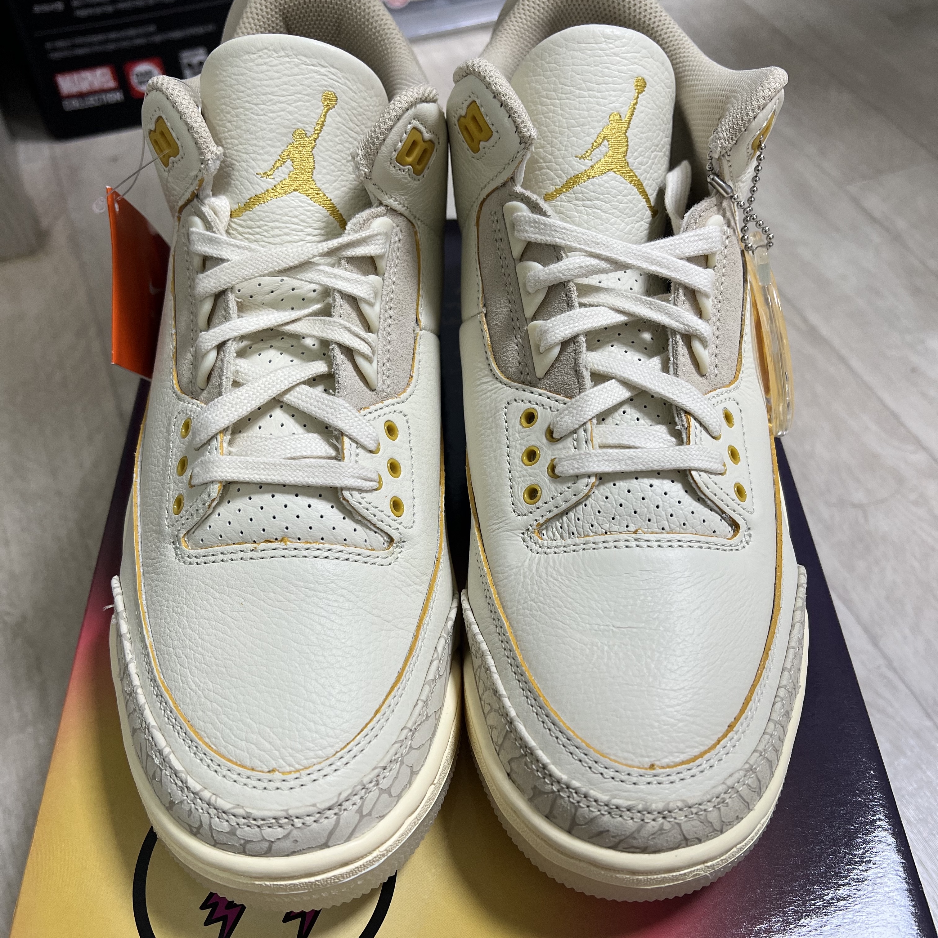 Jordan 3 x J Balvin Retro SP Sunset 착용 스타일 - 4