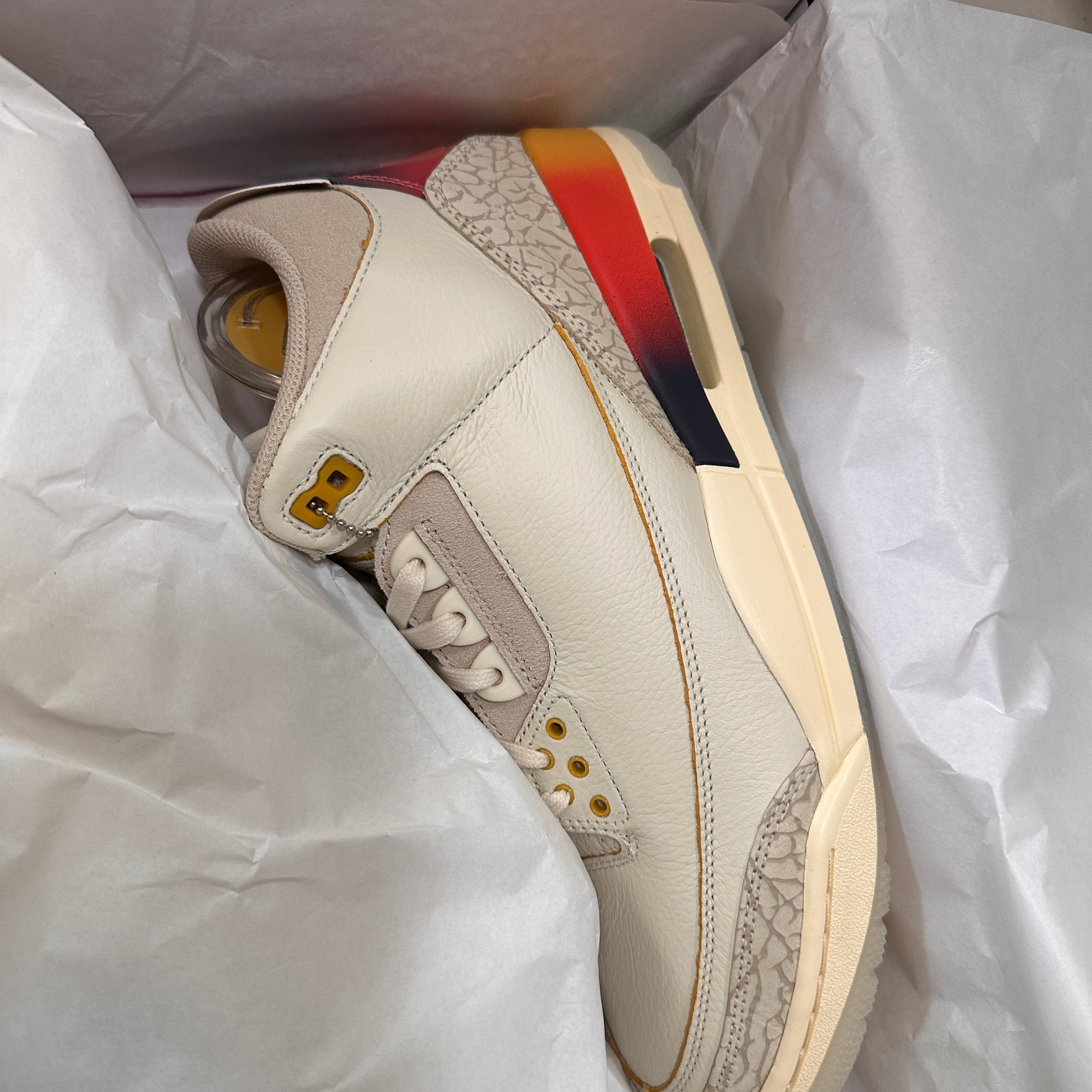 Jordan 3 x J Balvin Retro SP Sunset 착용 스타일 - 4
