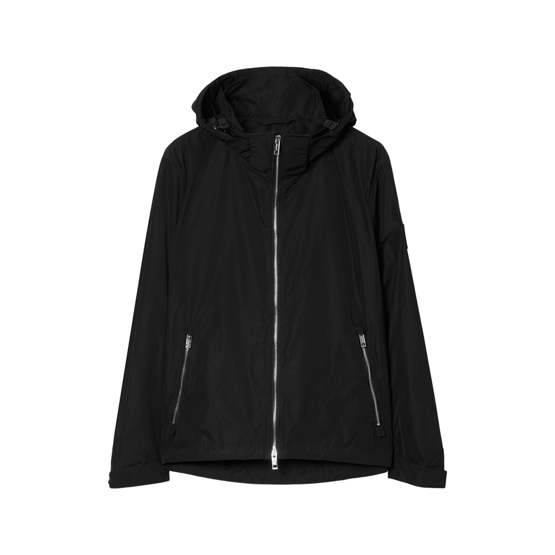 Burberry Packaway Hood Shape-Memory Taffeta Jacket Black 상세 이미지 1