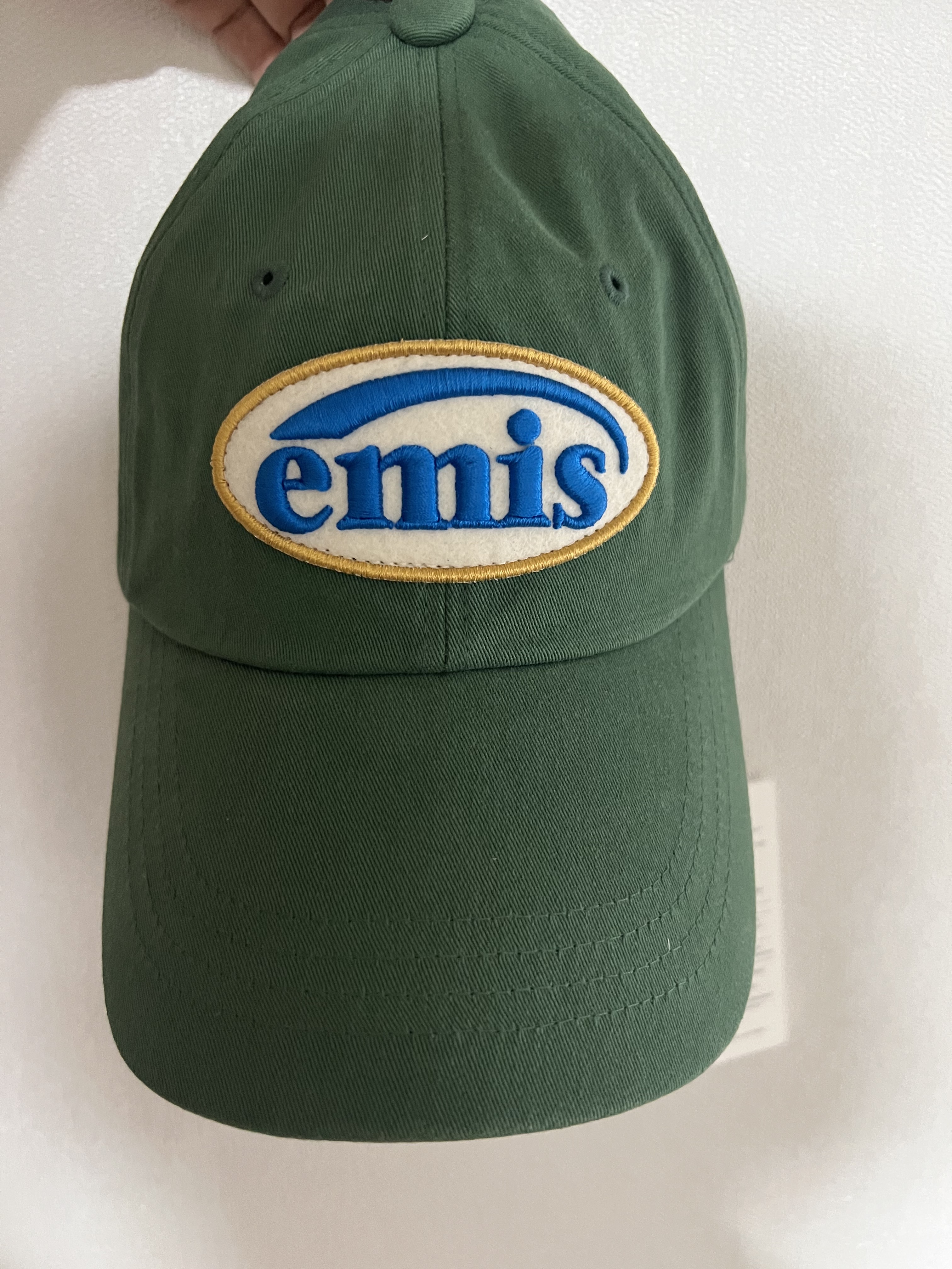 Emis Wappen Ball Cap Green 착용 스타일 - 1
