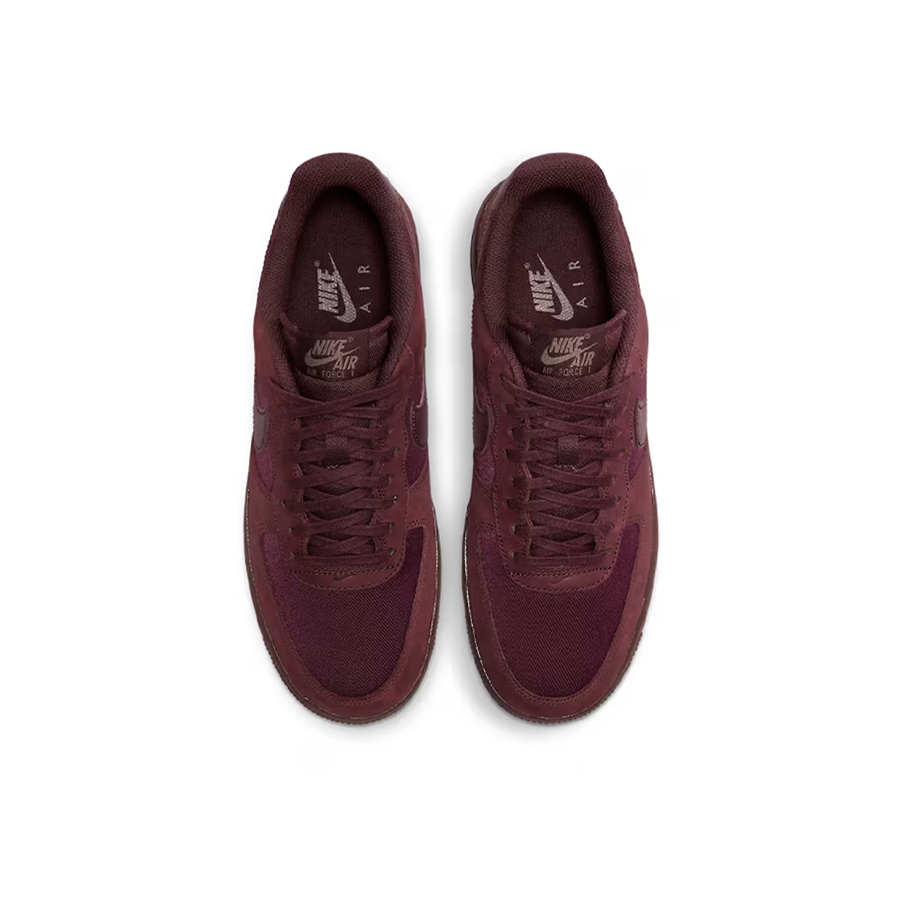 Nike Air Force 1 '07 LX Burgundy Crush 착용 스타일 - 4