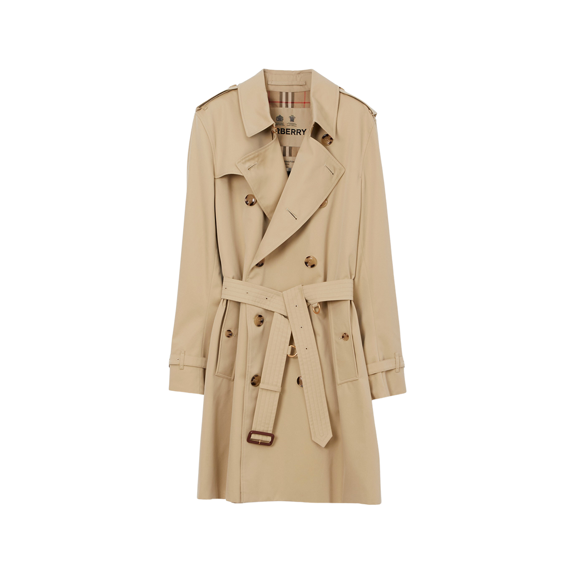 Burberry Kensington Heritage Trench Coat Honey 상세 이미지 1