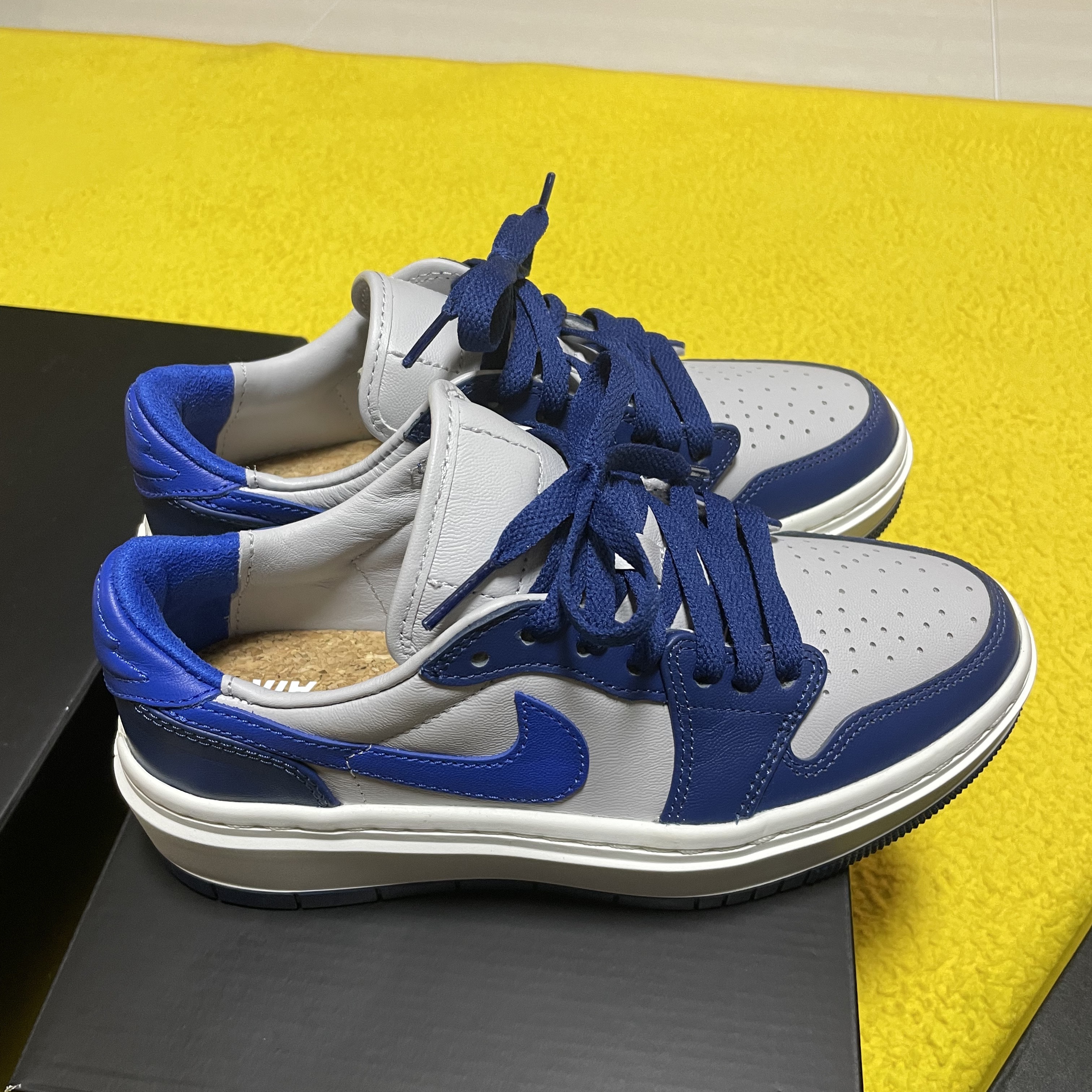(W) Jordan 1 Elevate Low French Blue 착용 스타일