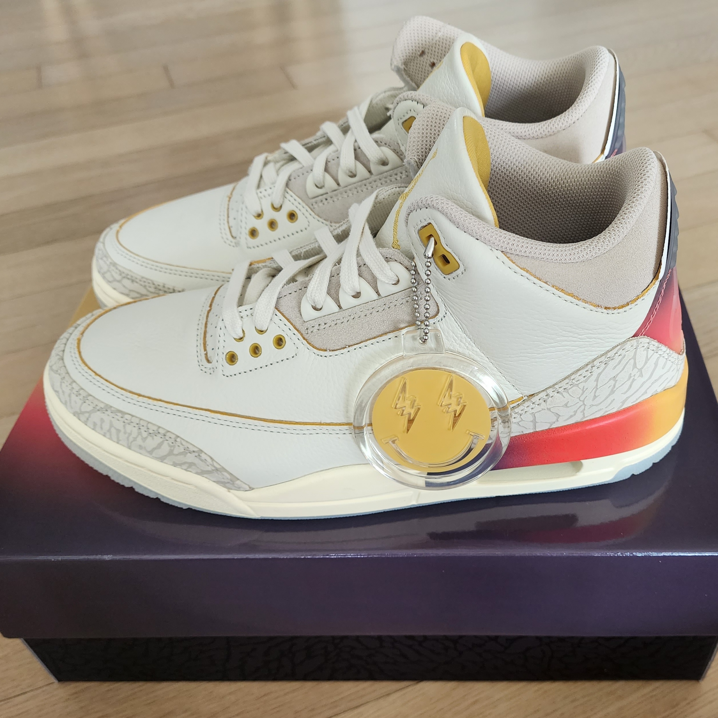 Jordan 3 x J Balvin Retro SP Sunset 착용 스타일 - 3