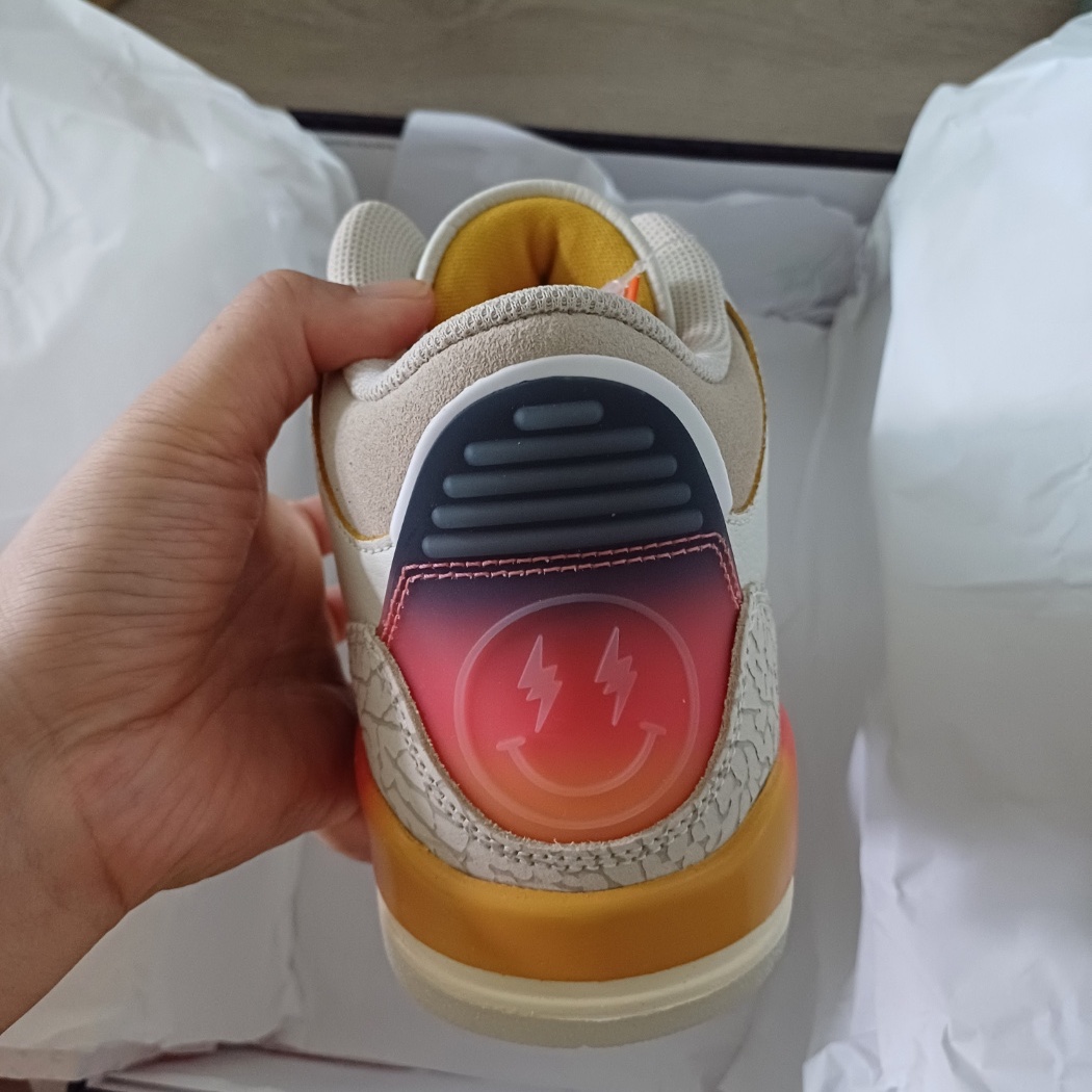 Jordan 3 x J Balvin Retro SP Sunset 착용 스타일 - 4