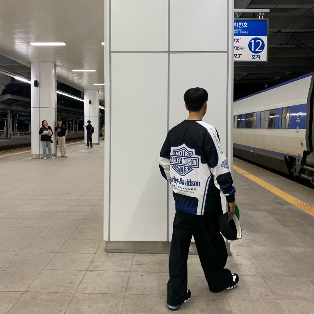 Nonnod Lounge Nylon Snap Pants Black, Nike Air Max 2 CB 94 Black and Pure Purple 착용 스타일 - 1