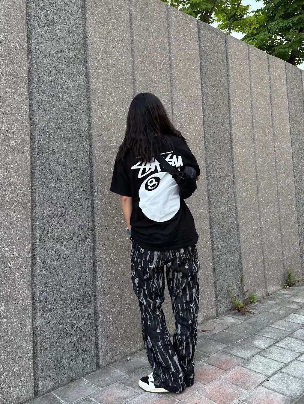 Found Pocket Pacemaker Waist Bag Black 착용 스타일