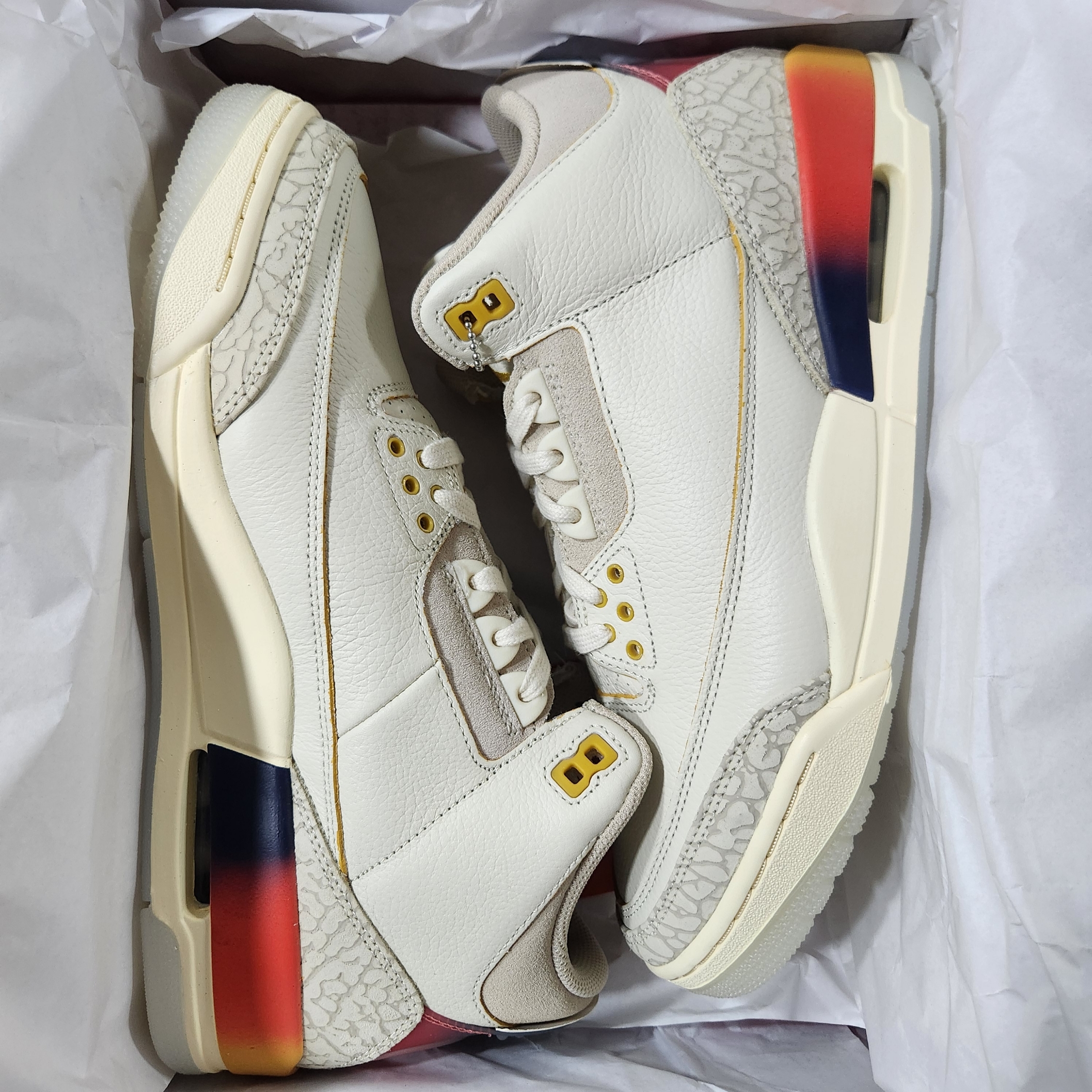 Jordan 3 x J Balvin Retro SP Sunset 착용 스타일 - 5