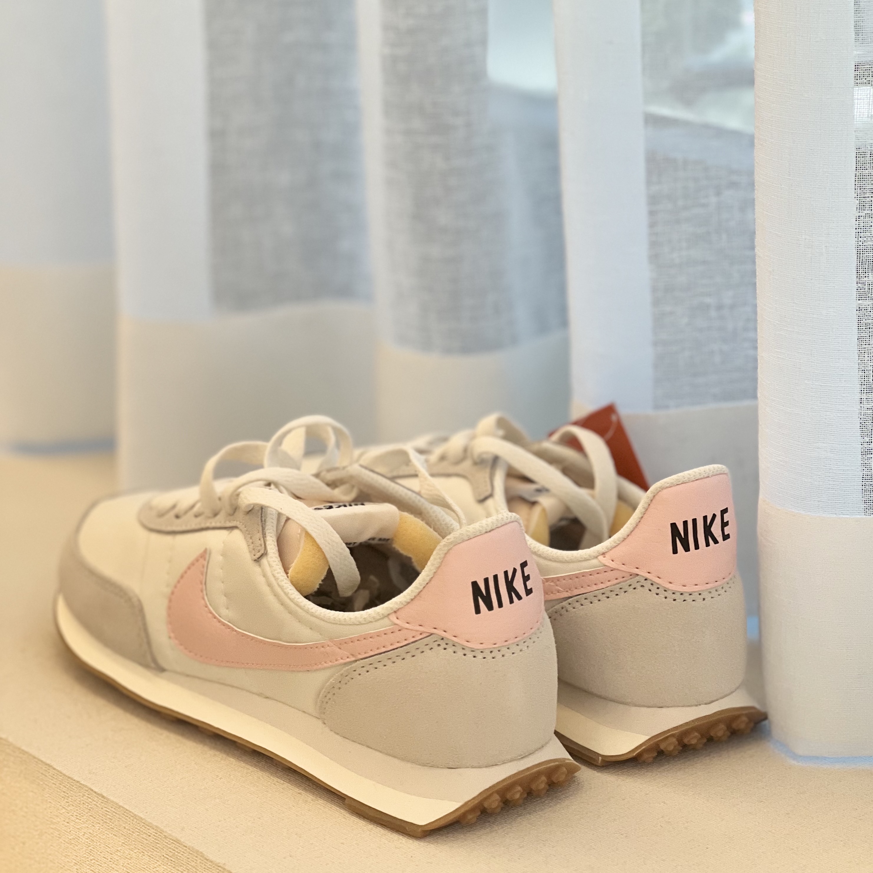 (W) Nike Waffle Trainer 2 Phantom Atmosphere 착용 스타일 - 3