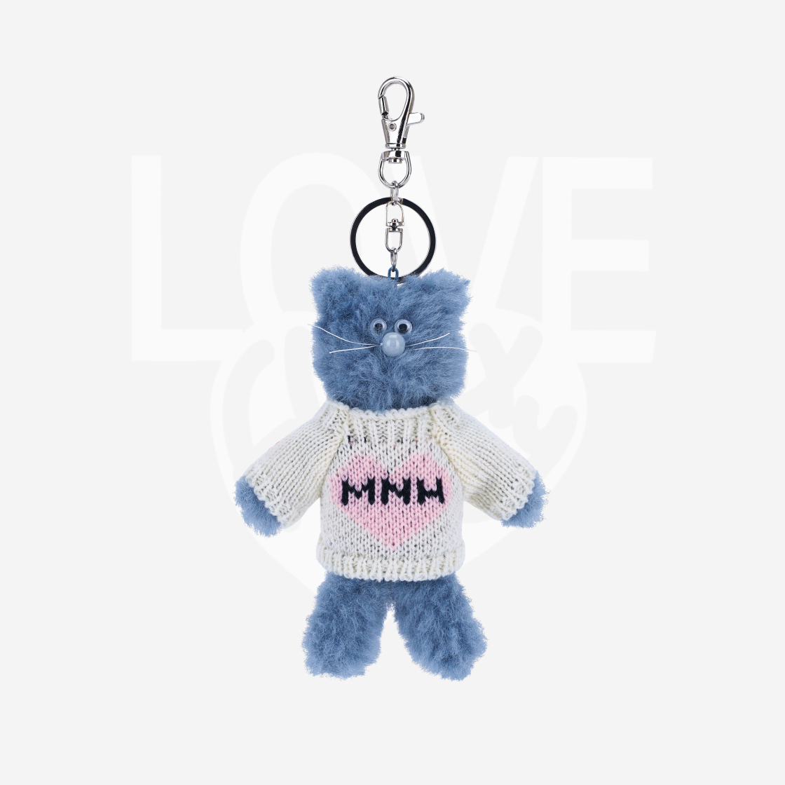 모남희 Monamhee Love Flexy Keyring Blue - 위시버킷
