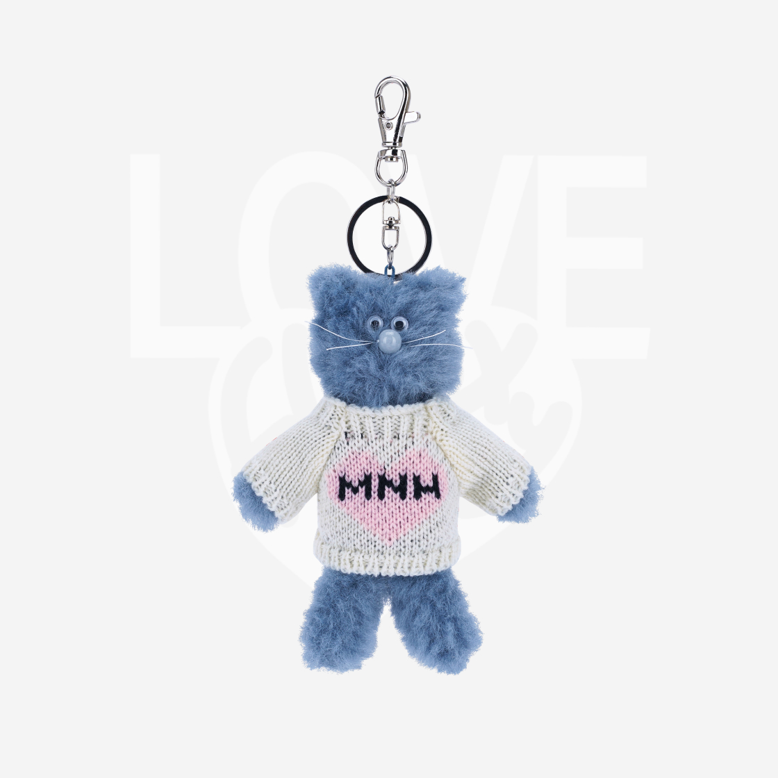 모남희 러브 플렉시 키링 블루(Monamhee Love Flexy Keyring Blue)