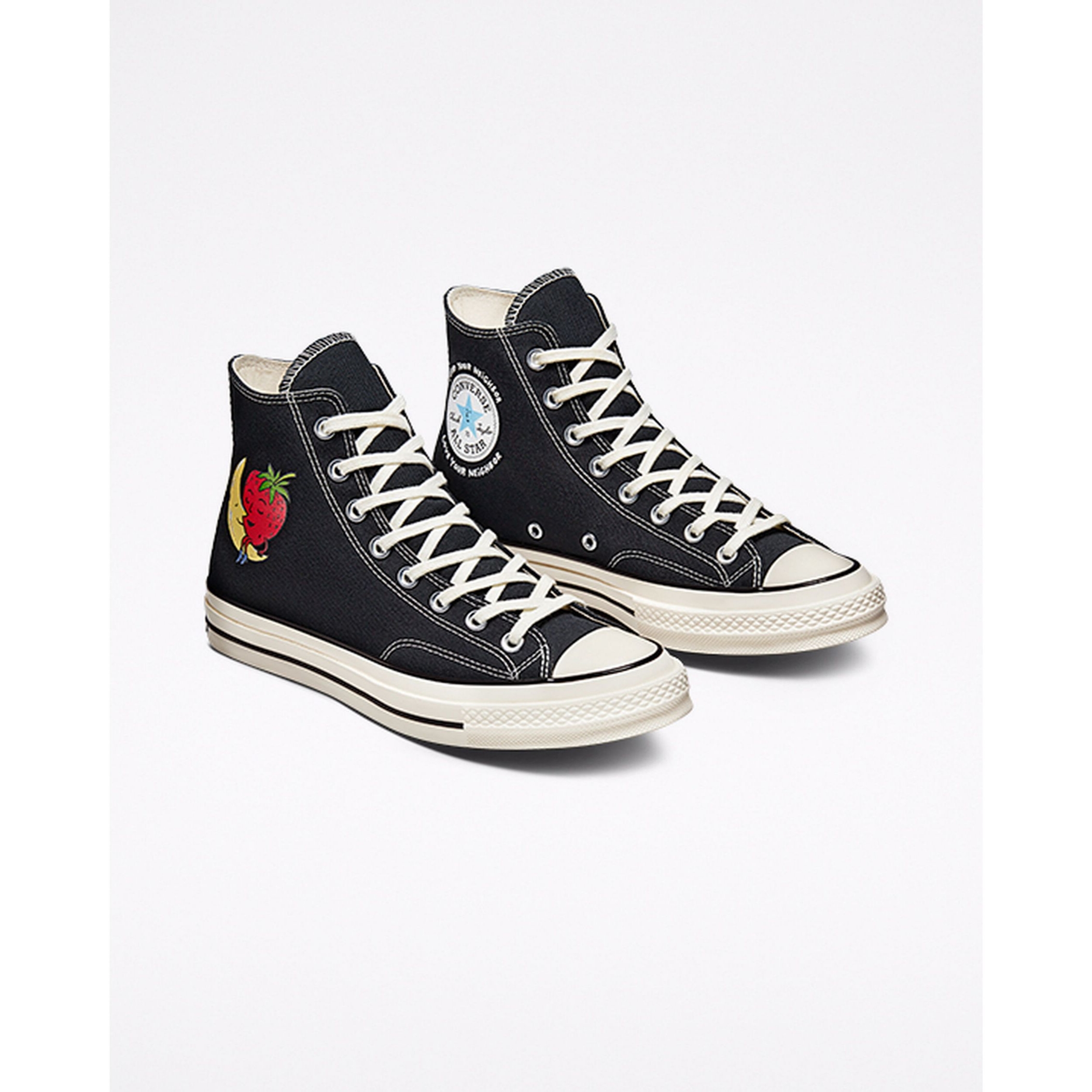 Converse x Sky High Farm Workwear Chuck 70 High Black 착용 스타일 - 4