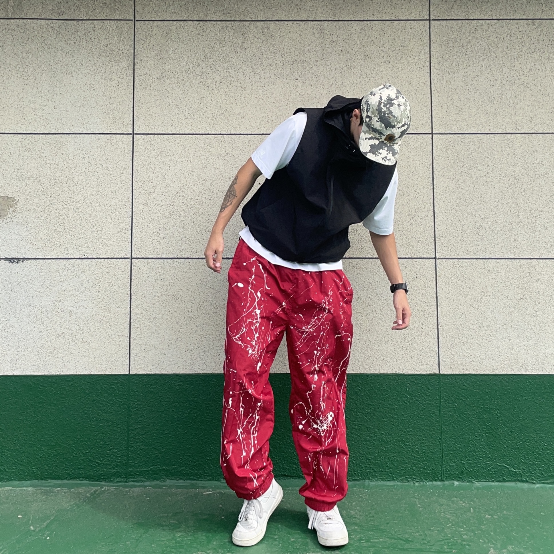 Nike Air Force 1 '07 Low White 착용 스타일 - 2