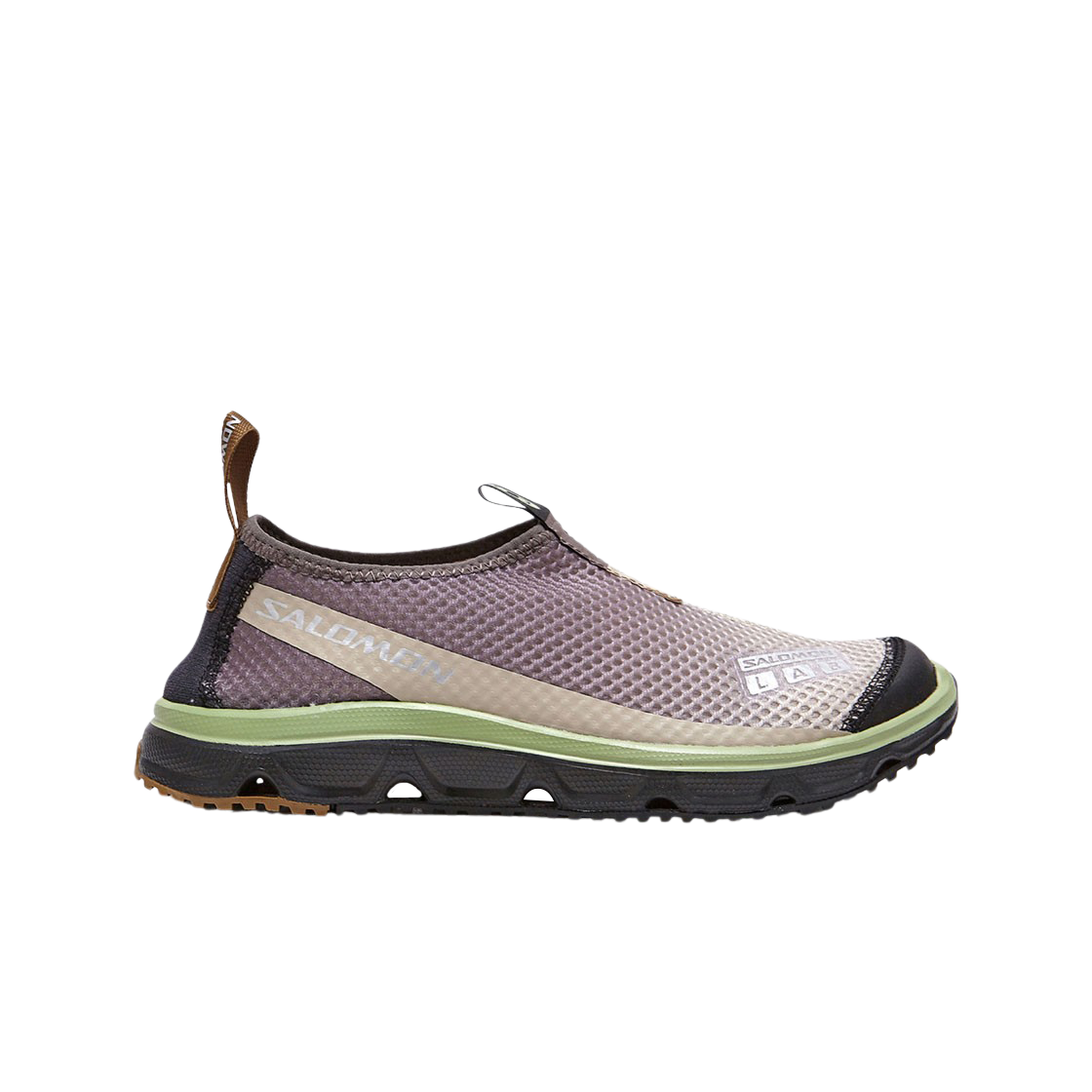 살로몬 RX 모크 3.0 페더 그레이 플럼 키튼(Salomon RX Moc 3.0 Feather Gray Plum Kitten)