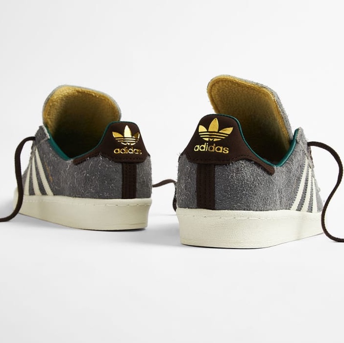 Adidas x Bodega x Beams Campus Grey Off White 착용 스타일