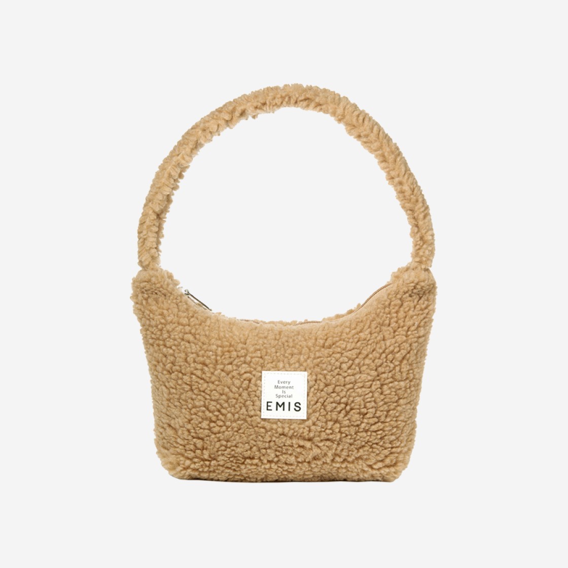 Emis Boucle Hobo Bag Beige 상세 이미지 1