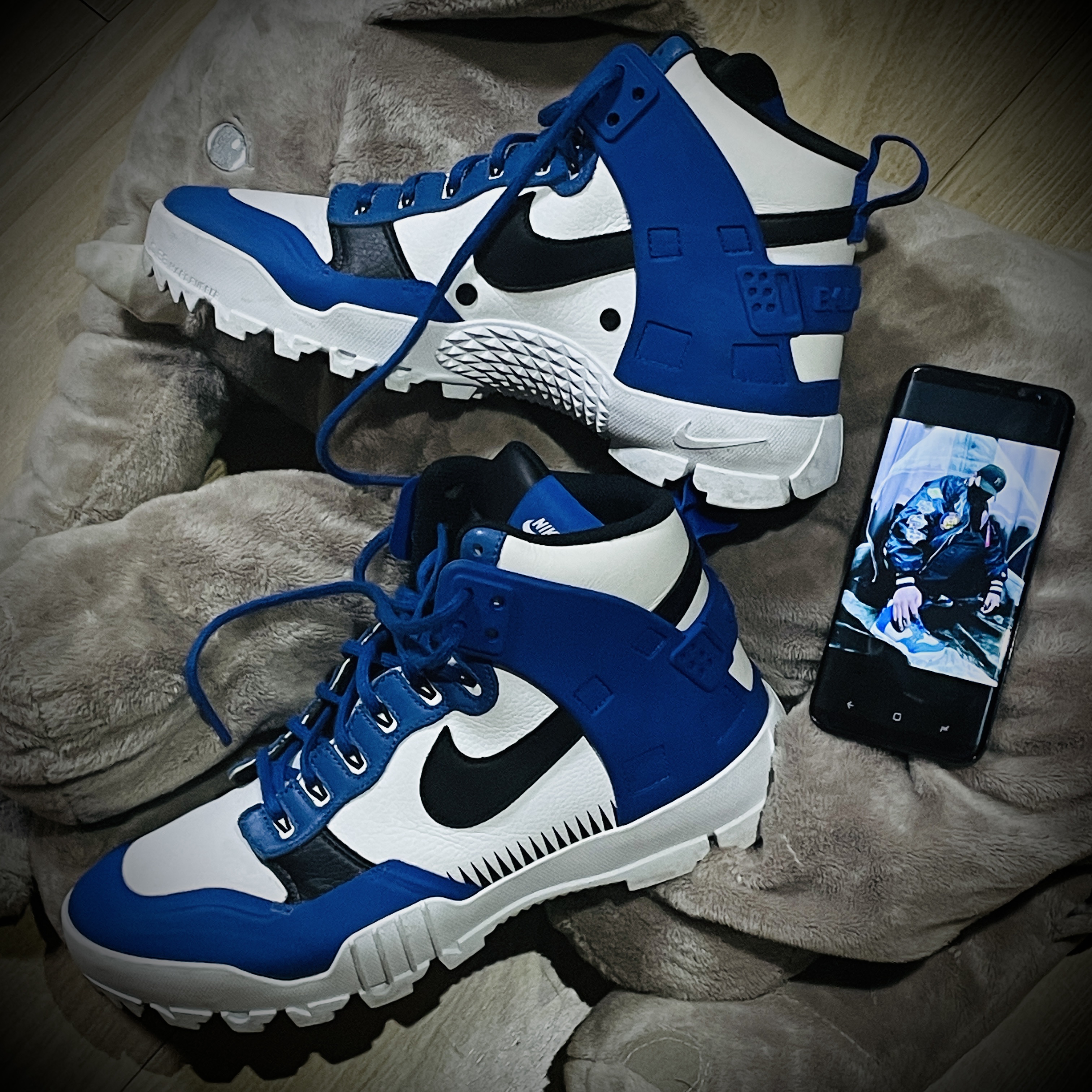 Nike x Undercover SFB Jungle Dunk White 착용 스타일