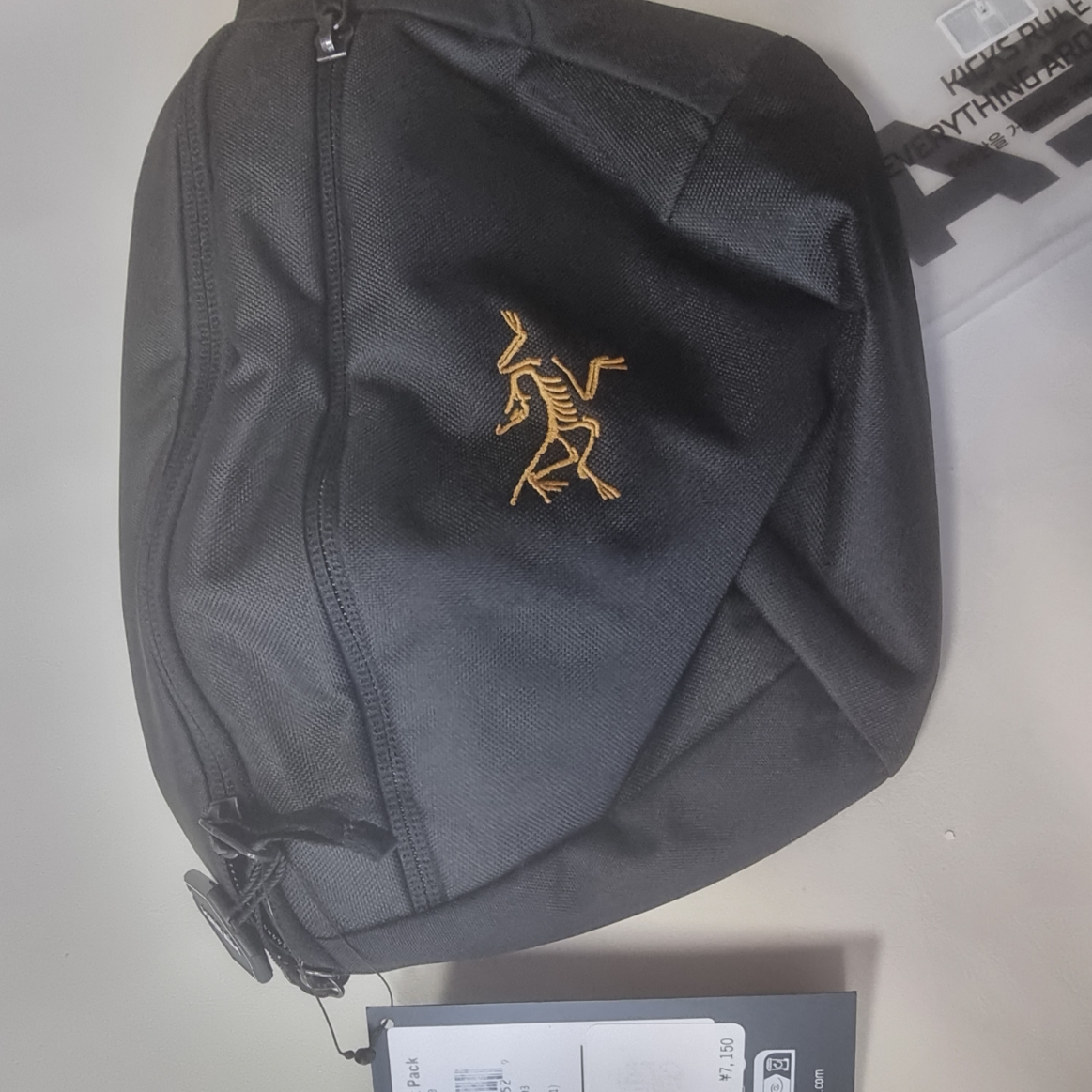 Arc'teryx Mantis 2 Waistpack 24K Black 착용 스타일
