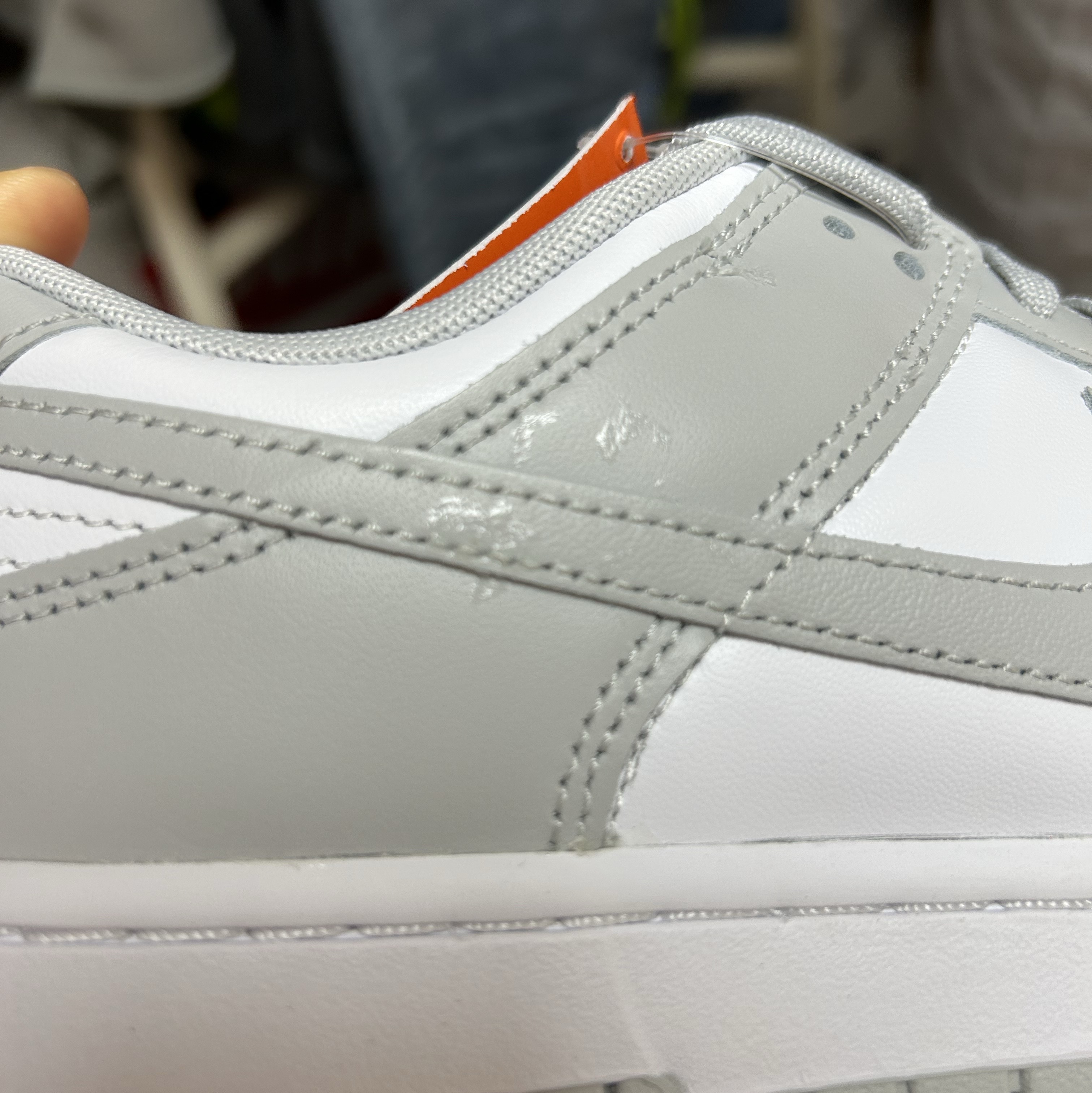 Nike Dunk Low Retro Grey Fog 착용 스타일 - 2