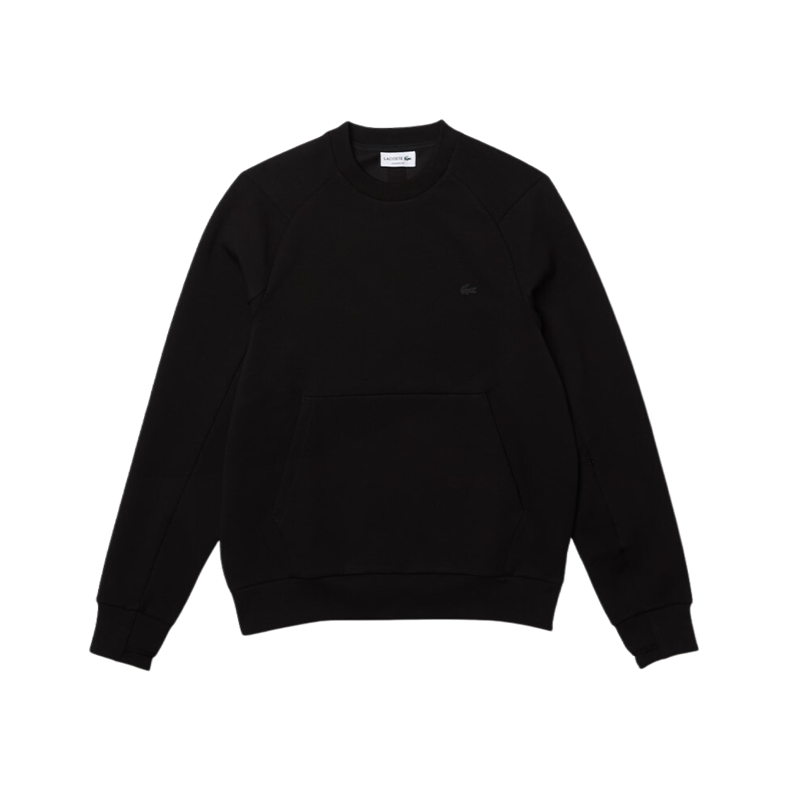 Lacoste Active Double Faced Sweatshirt Black 상세 이미지 1