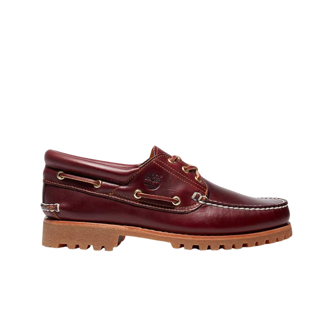 팀버랜드 어센틱 3 아이 클래식 러그 버건디 - 와이드(Timberland Authentic 3-Eye Classic Lug Burgundy -Wide)