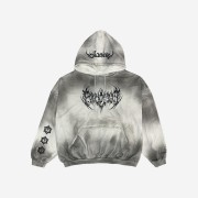 Project G/R Metalic Logo Hoodie Ivory