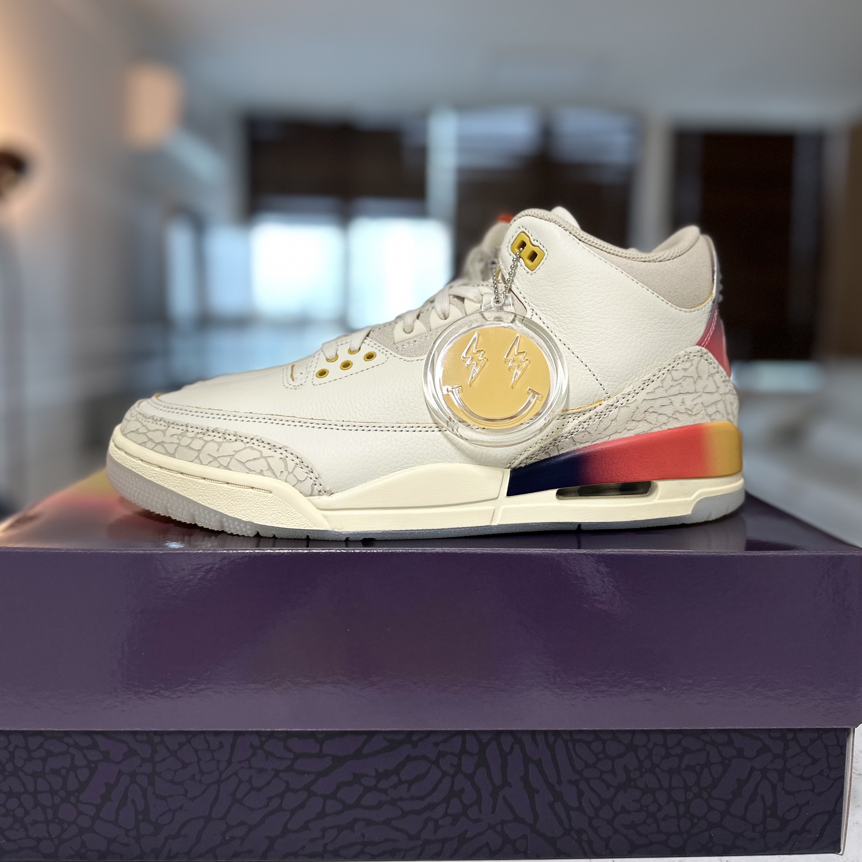 Jordan 3 x J Balvin Retro SP Sunset 착용 스타일 - 3